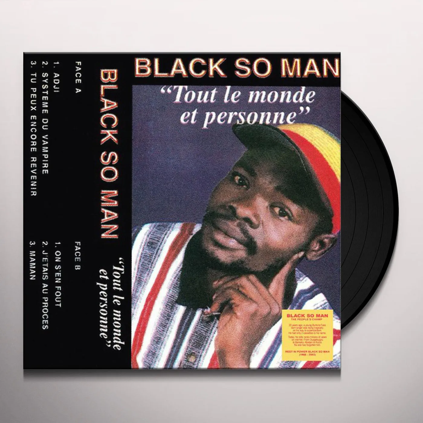 Black So Man Tout Le Monde Et Personne Vinyl Record