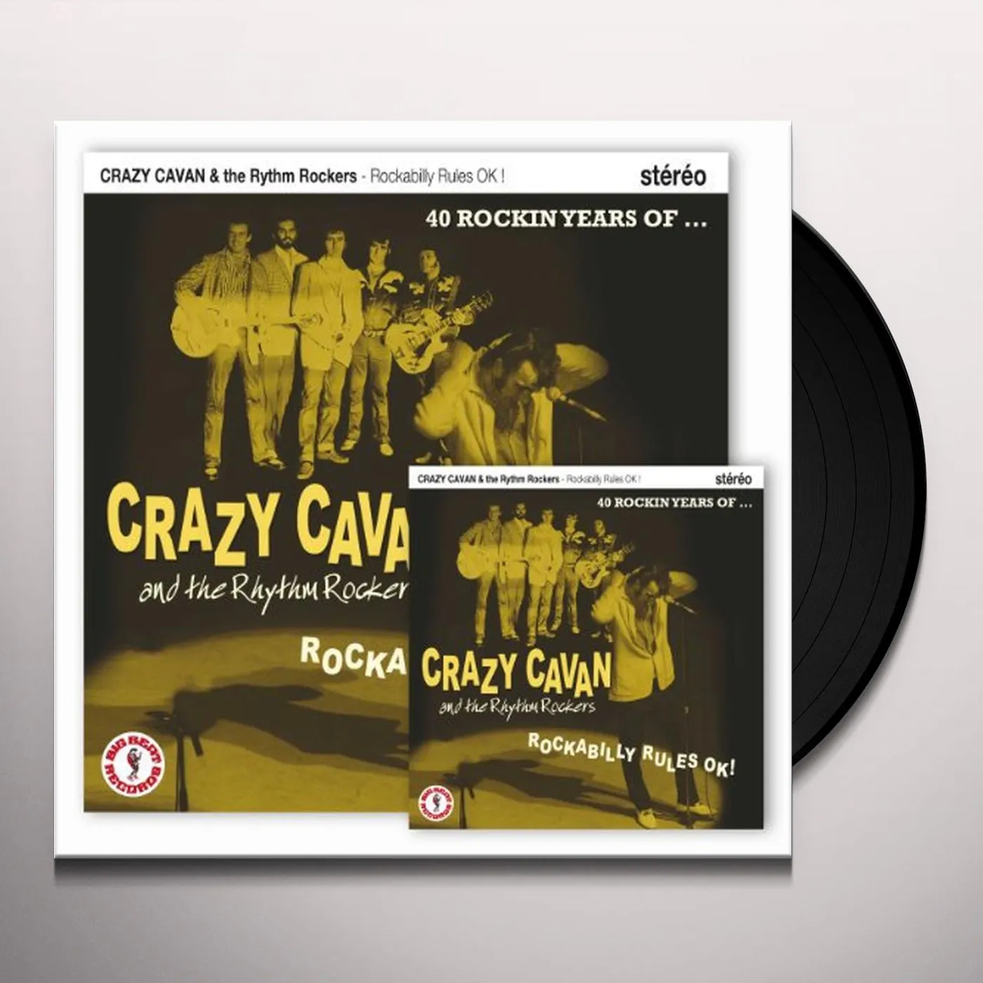 Crazy Cavan & The Rhythm Rockers ROCKABILLY RULES OK! LP Vinyl Record