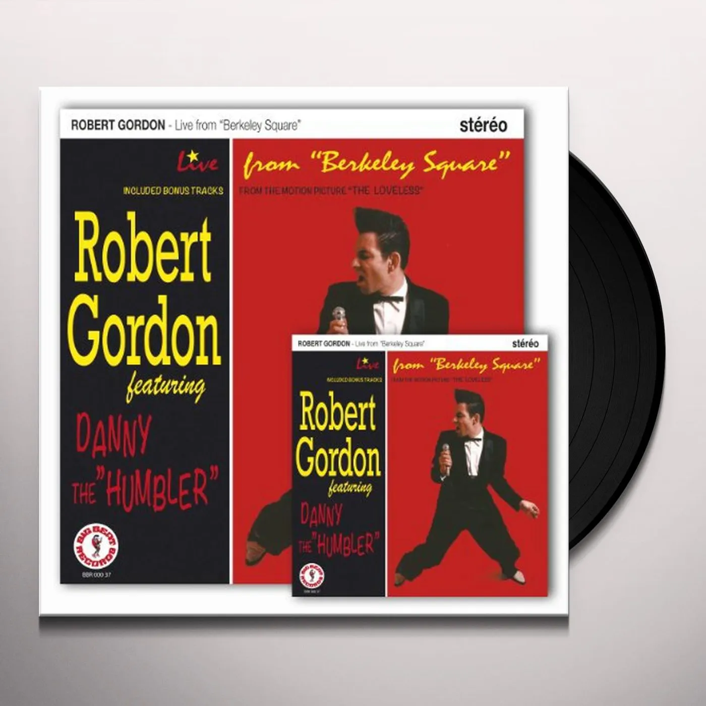 Robert Gordon LIVE FROM BERKELEY SQUARE LP Vinyl Record