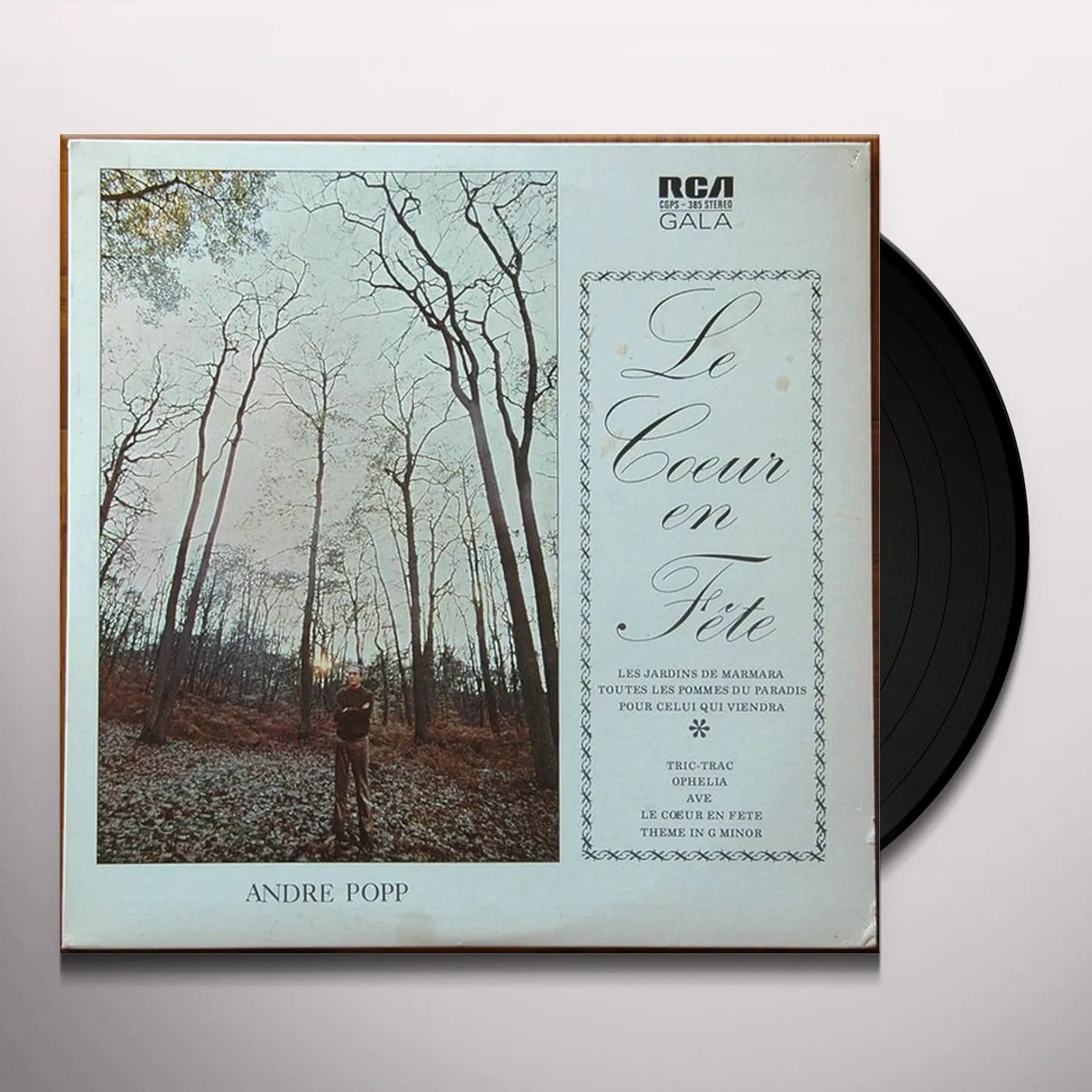 André Popp LE COEUR EN FETE Vinyl Record