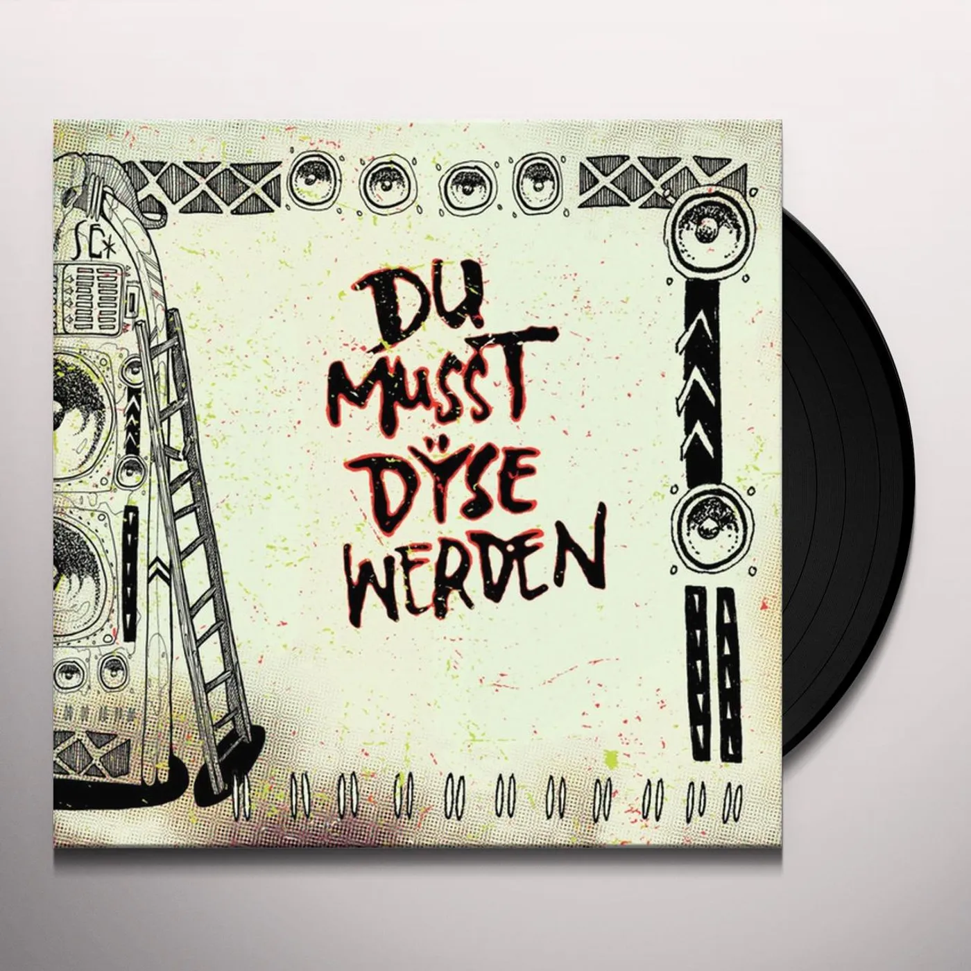 DU MUSST DŸSE WERDEN Vinyl Record