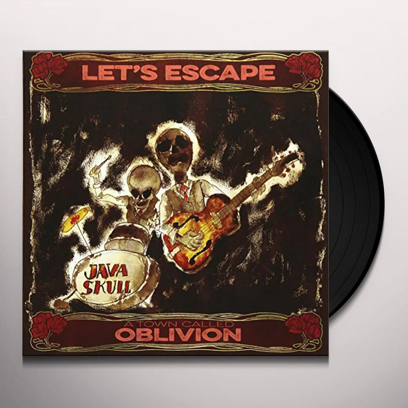 Java Skull LET'S ESCAPE (PINK OPAQUE VINYL) Vinyl Record