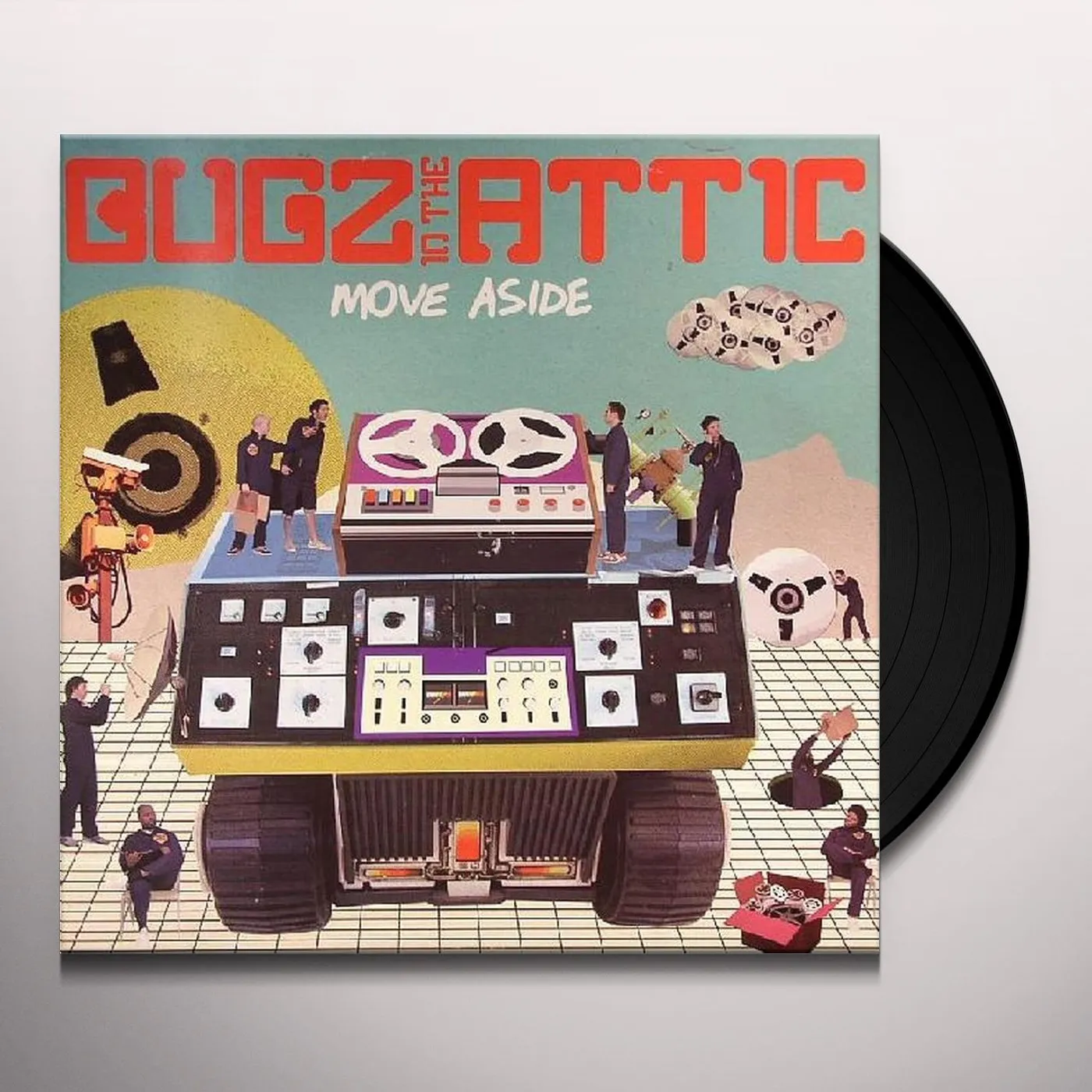 Bugz in the Attic MOVE ASIDE Vinyl Record - Holland Release