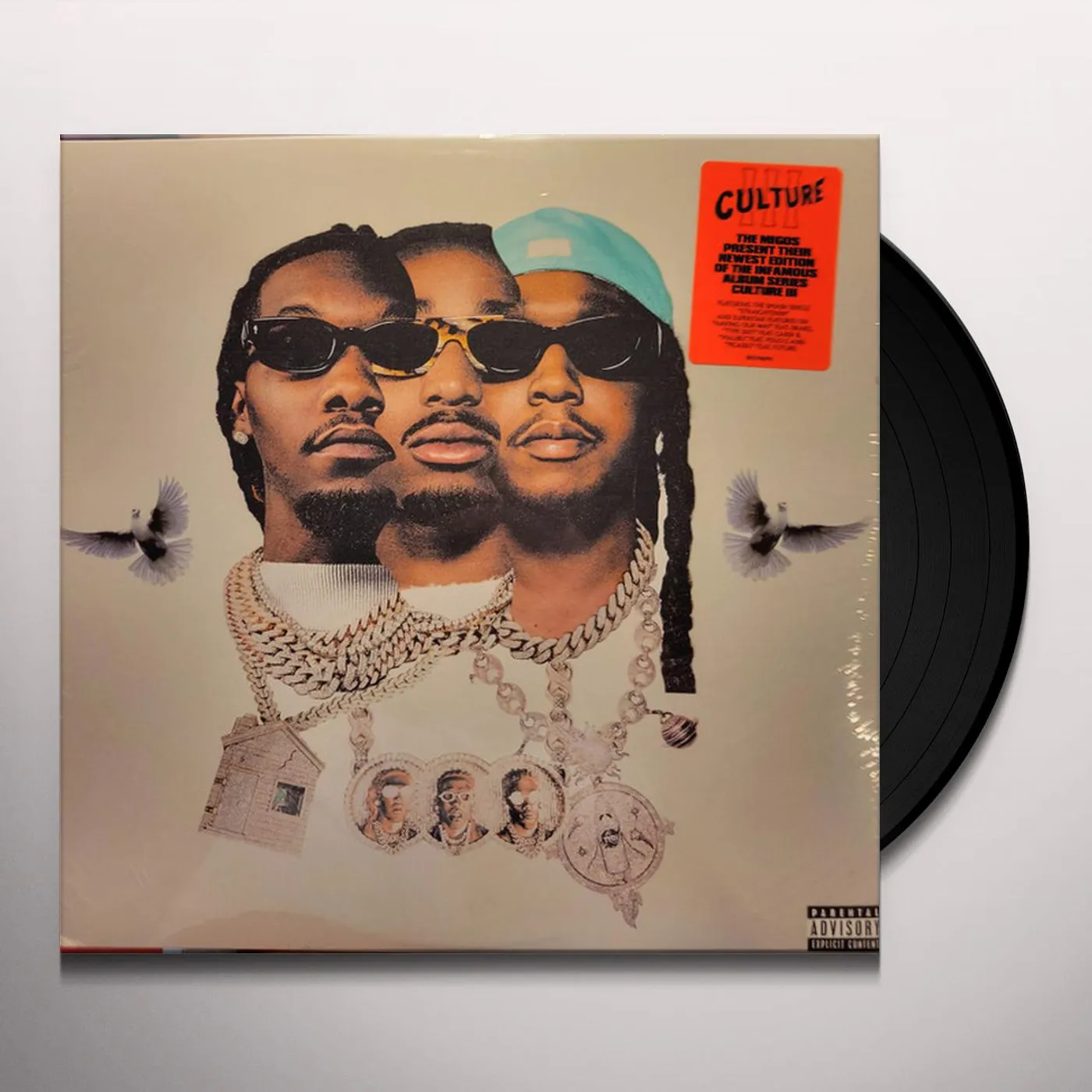 Migos CULTURE III (2LP) Vinyl Record