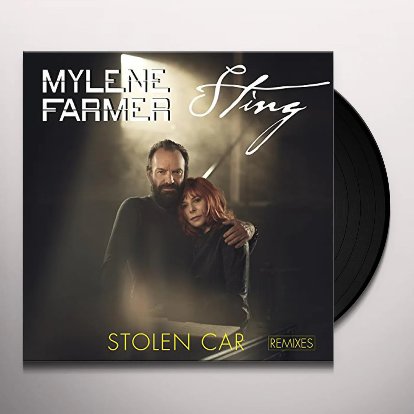 Mylène Farmer STOLEN CAR REMIXES Vinyl Record