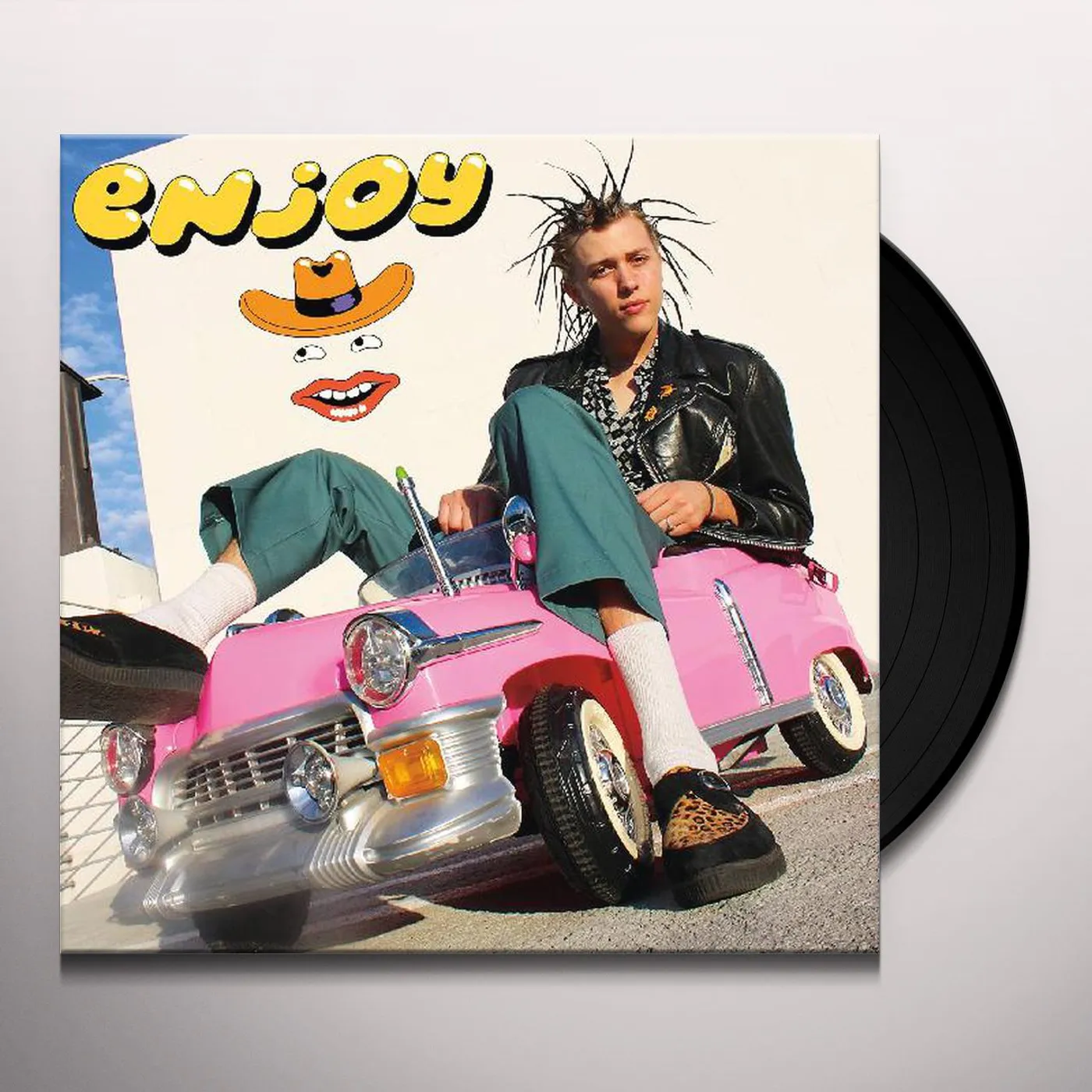 Enjoy Small Car Big Wheels Vinyl Record