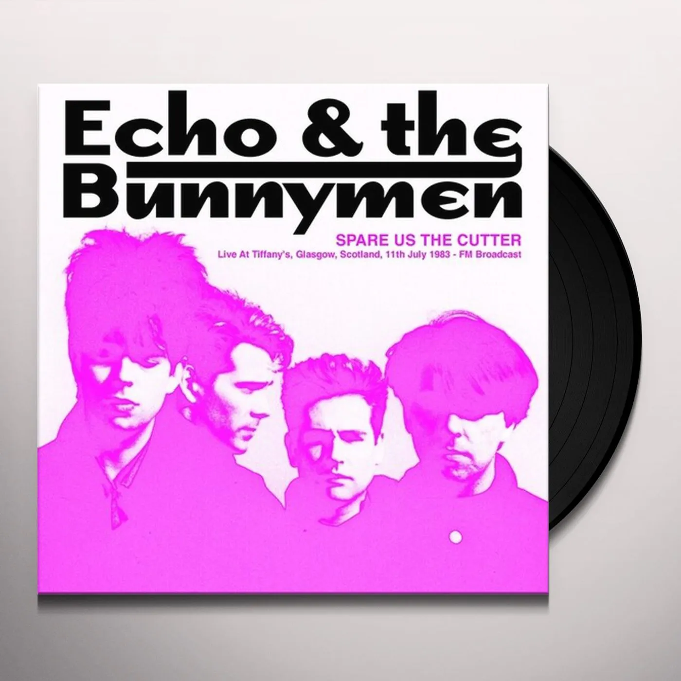 Echo & the Bunnymen Spare Us The Cutter: Live At Tiffany's Glasgow Vinyl Record