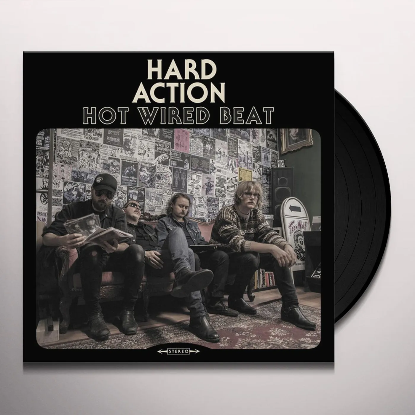 Hard Action Hot Wired Beat Vinyl Record