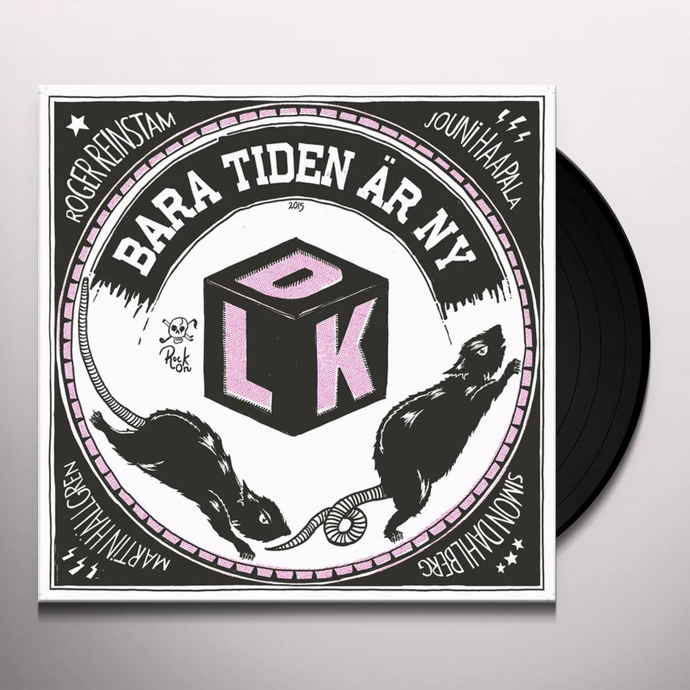 De Lyckliga Kompisarna BARA TIDEN AR NY Vinyl Record