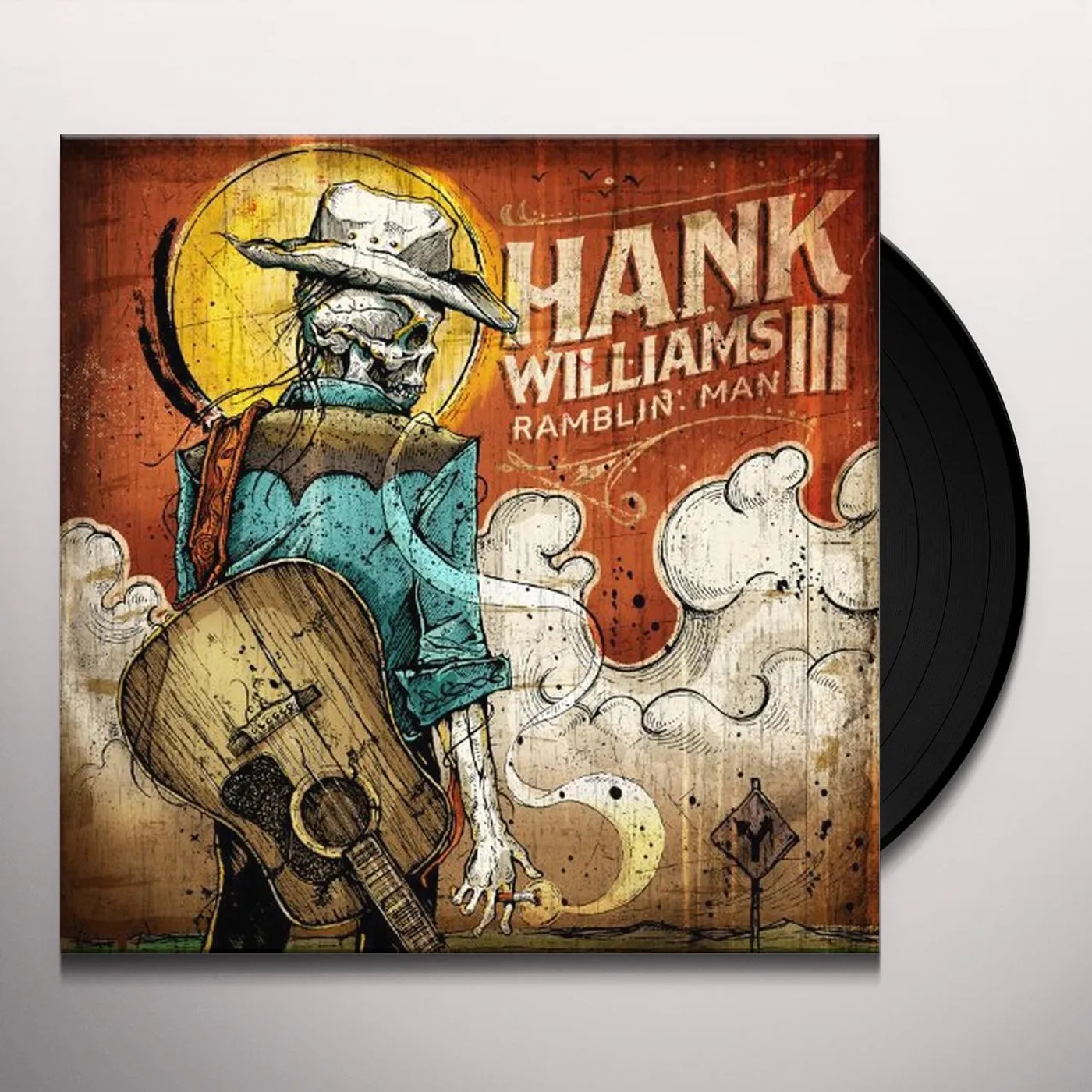 Hank Williams III RAMBLIN MAN Vinyl Record
