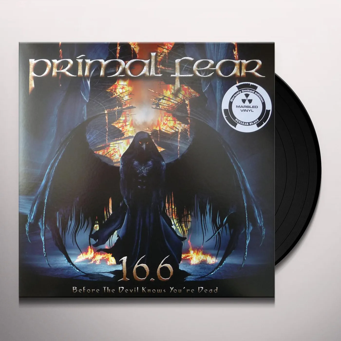 Primal Fear LP - 16.6 (Before The Devil Knows Your Dead) (Vinyl)