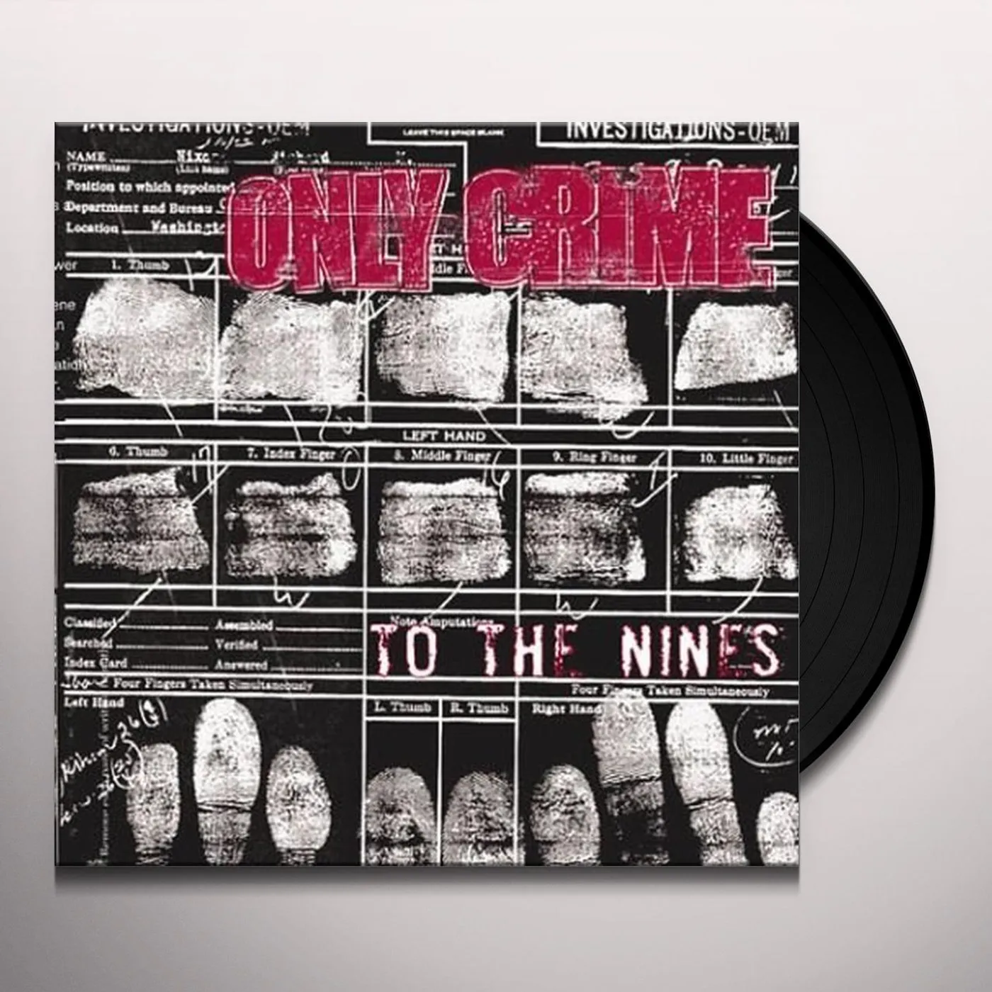 Only Crime To the Nines Vinyl Record