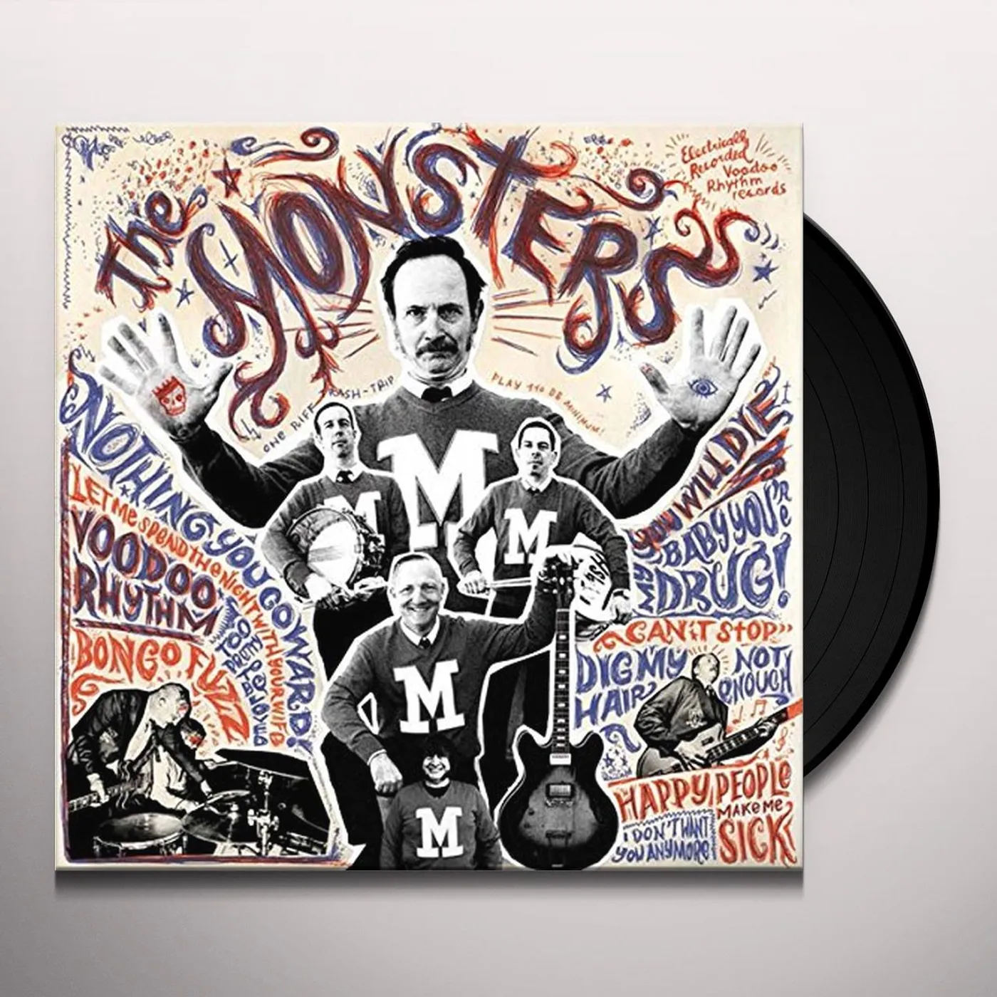 The Monsters M Vinyl Record
