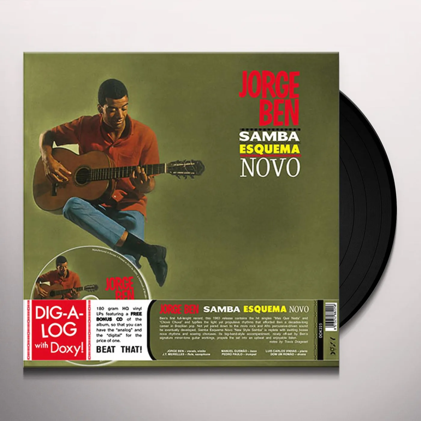 Jorge Ben Samba Esquema Novo Vinyl Record