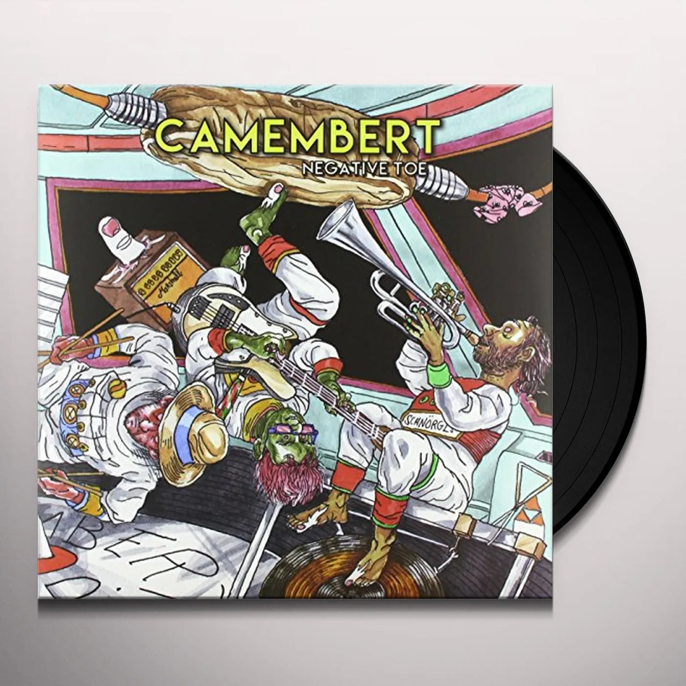 Camembert Negative Toe Vinyl Record