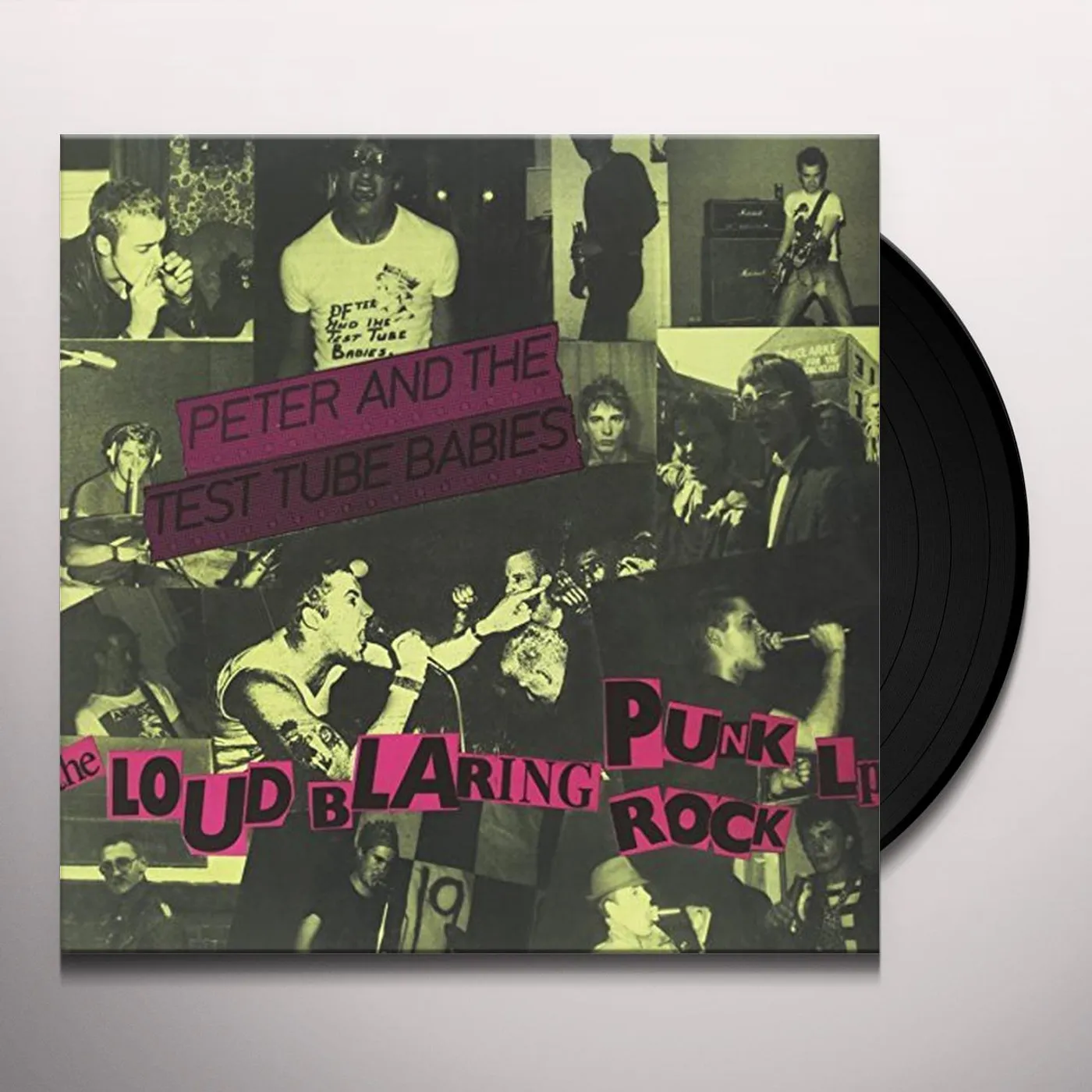 Peter and the Test Tube Babies Loud Blaring Punk Rock Vinyl Record