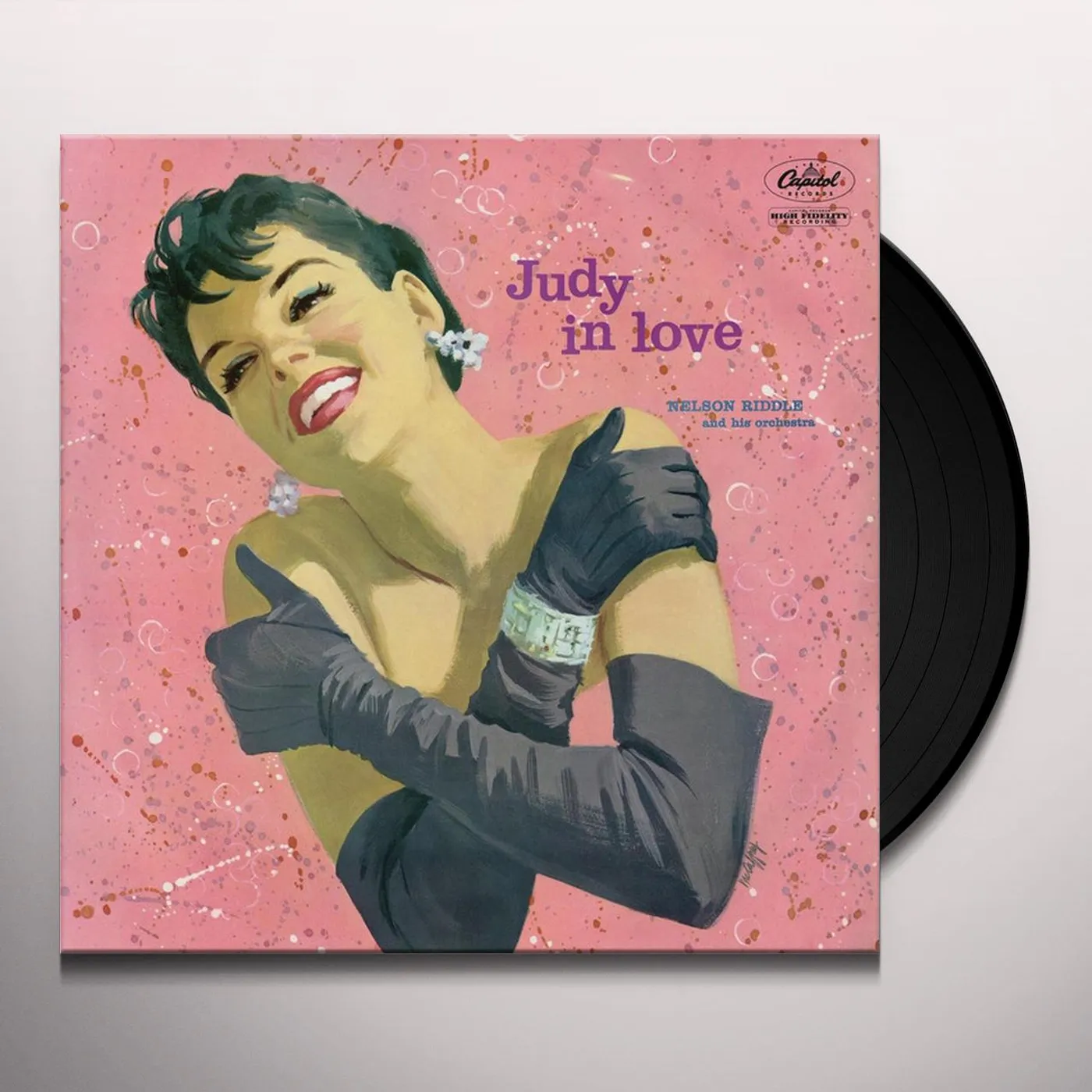 Judy Garland JUDY IN LOVE Vinyl Record