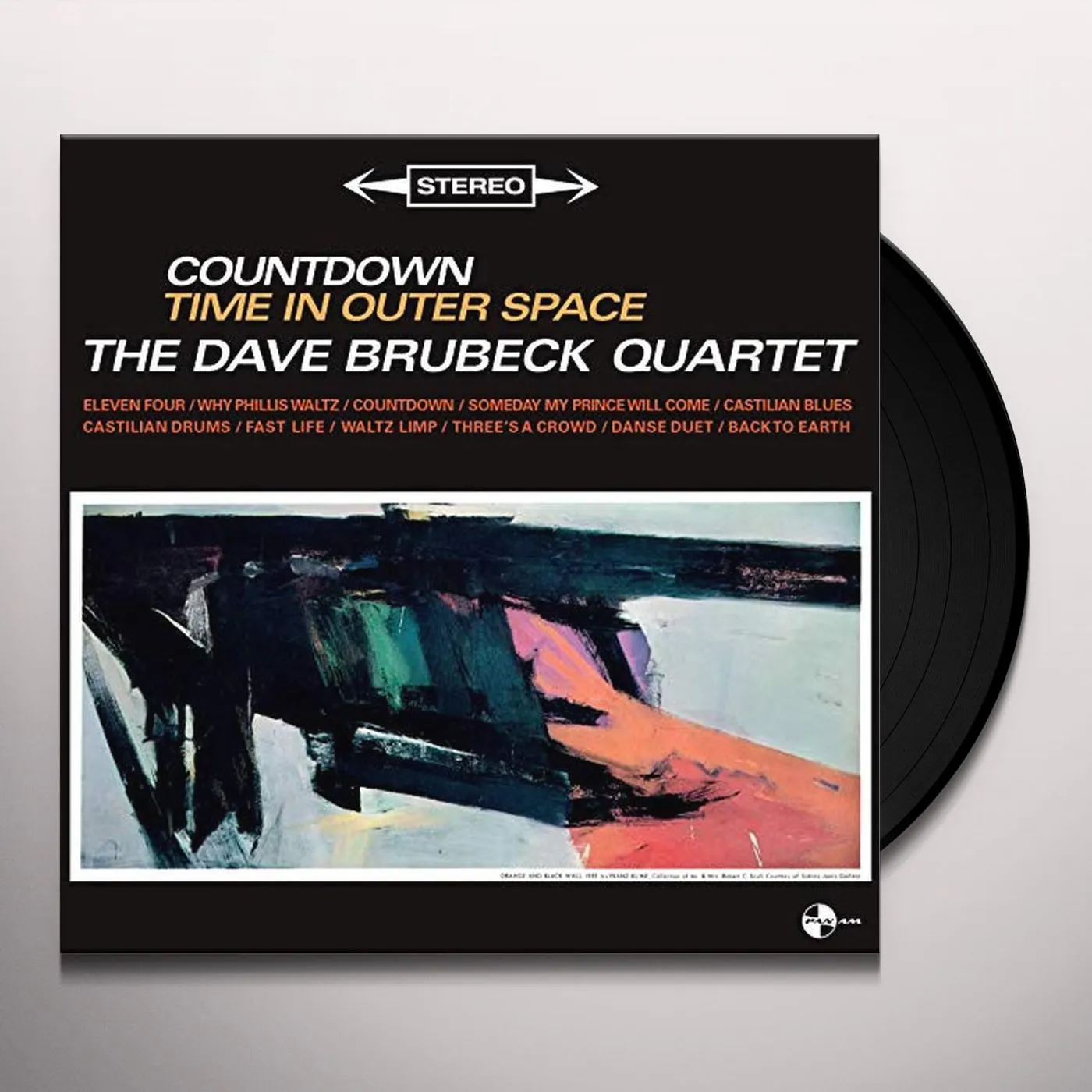 Dave Brubeck COUNTDOWN TIME IN OUTER SPACE Vinyl Record