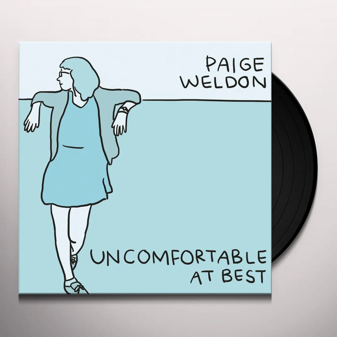 Paige Weldon Uncomfortable at Best Vinyl Record