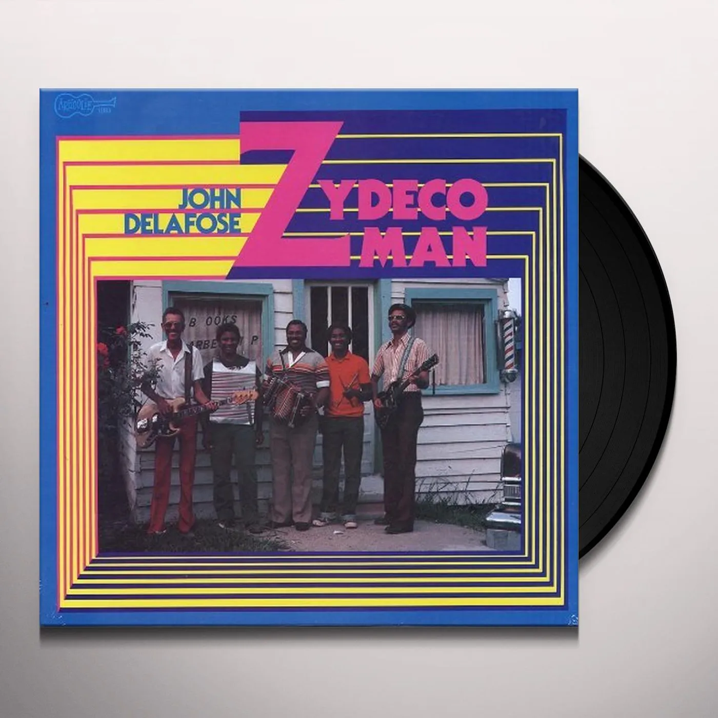 John Delafose Zydeco Man Vinyl Record