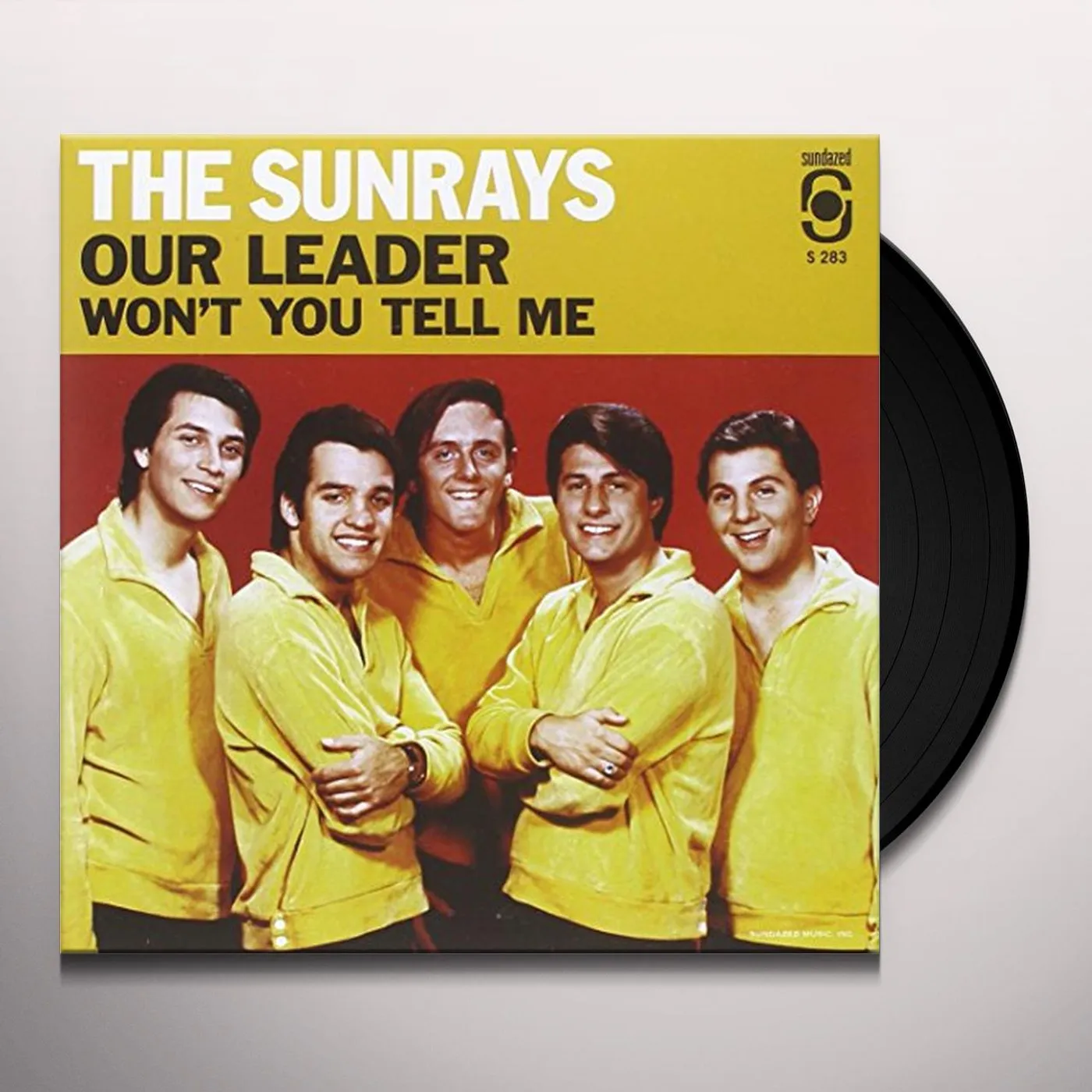 The Sunrays OUR LEADER / WON'T YOU TELL ME Vinyl Record