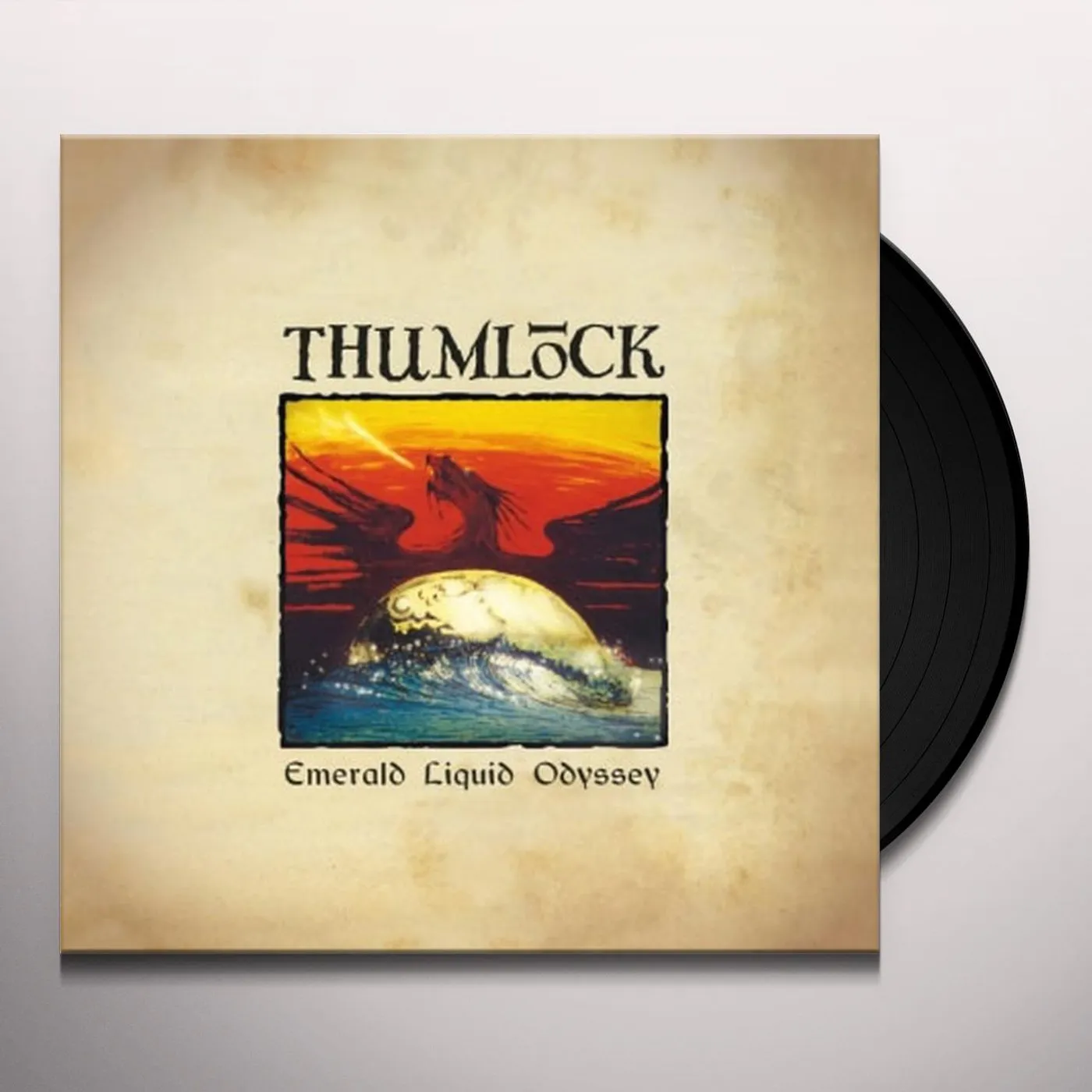 Thumlock Emerald Liquid Odyssey Vinyl Record