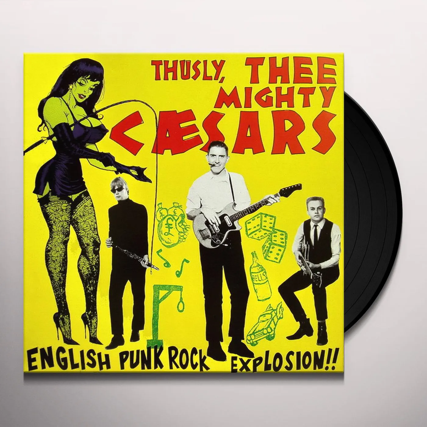 Thee Mighty Caesars LP - English Punk Rock Explosion (Vinyl)