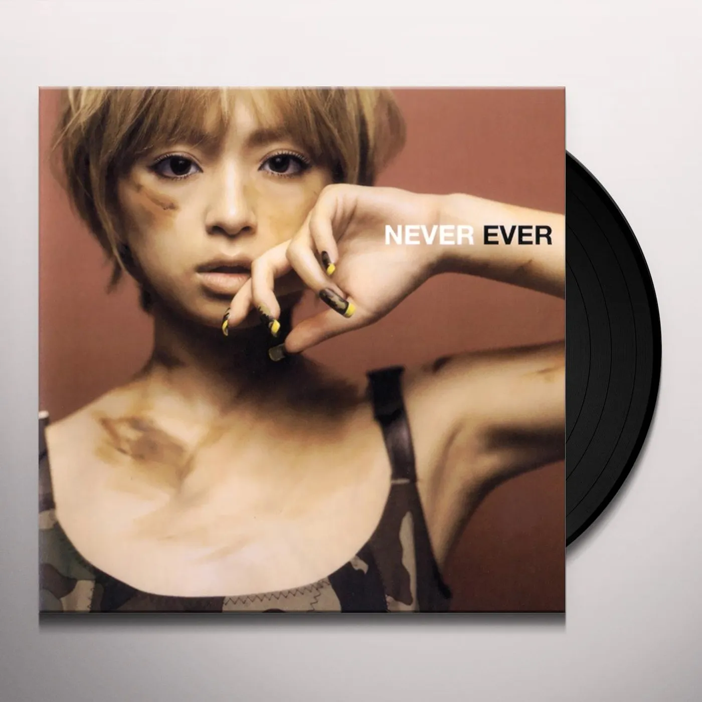 Ayumi Hamasaki NEVER EVER Vinyl Record - Japan Release