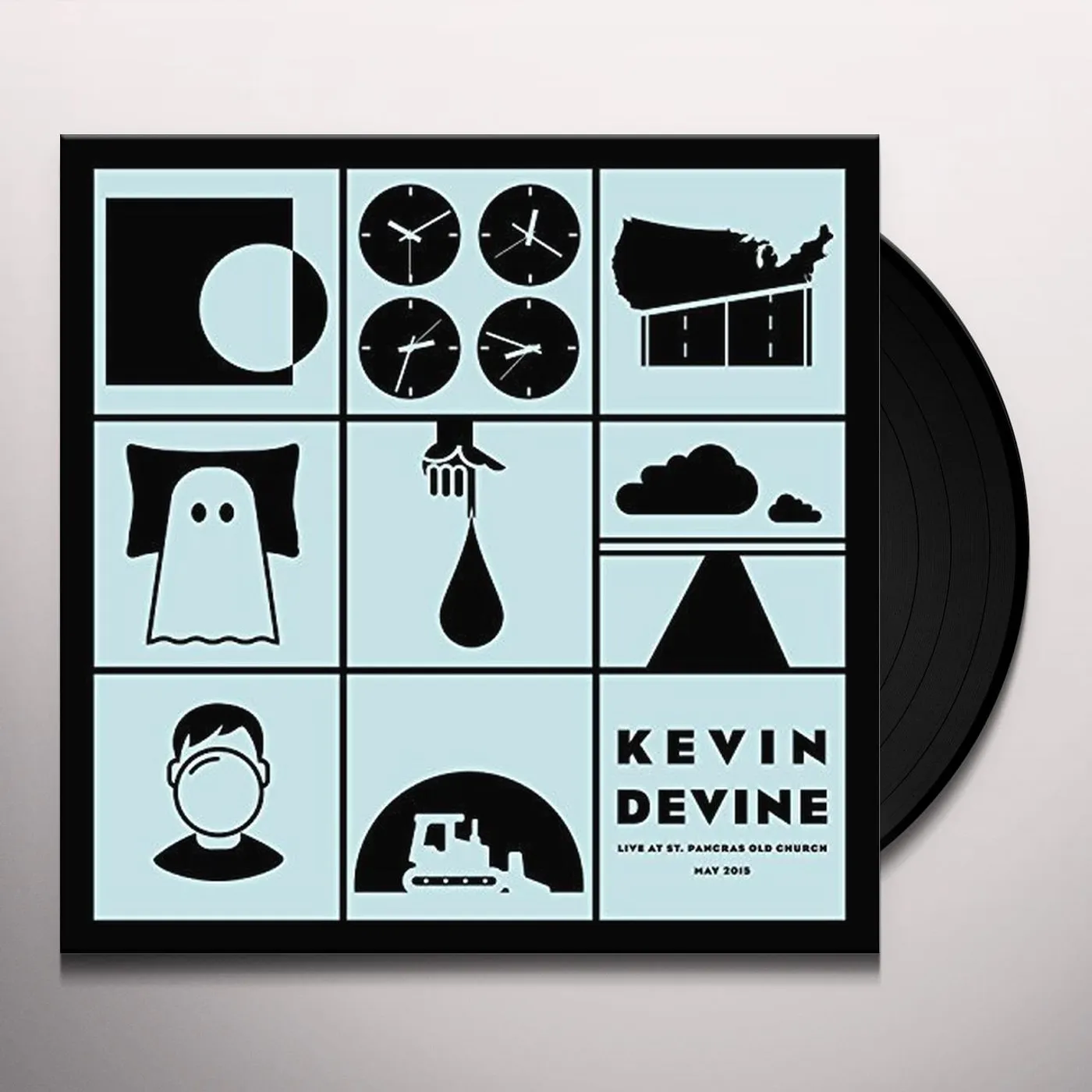 Kevin Devine LIVE AT ST PANCRAS OLD CHURCH Vinyl Record - UK Release