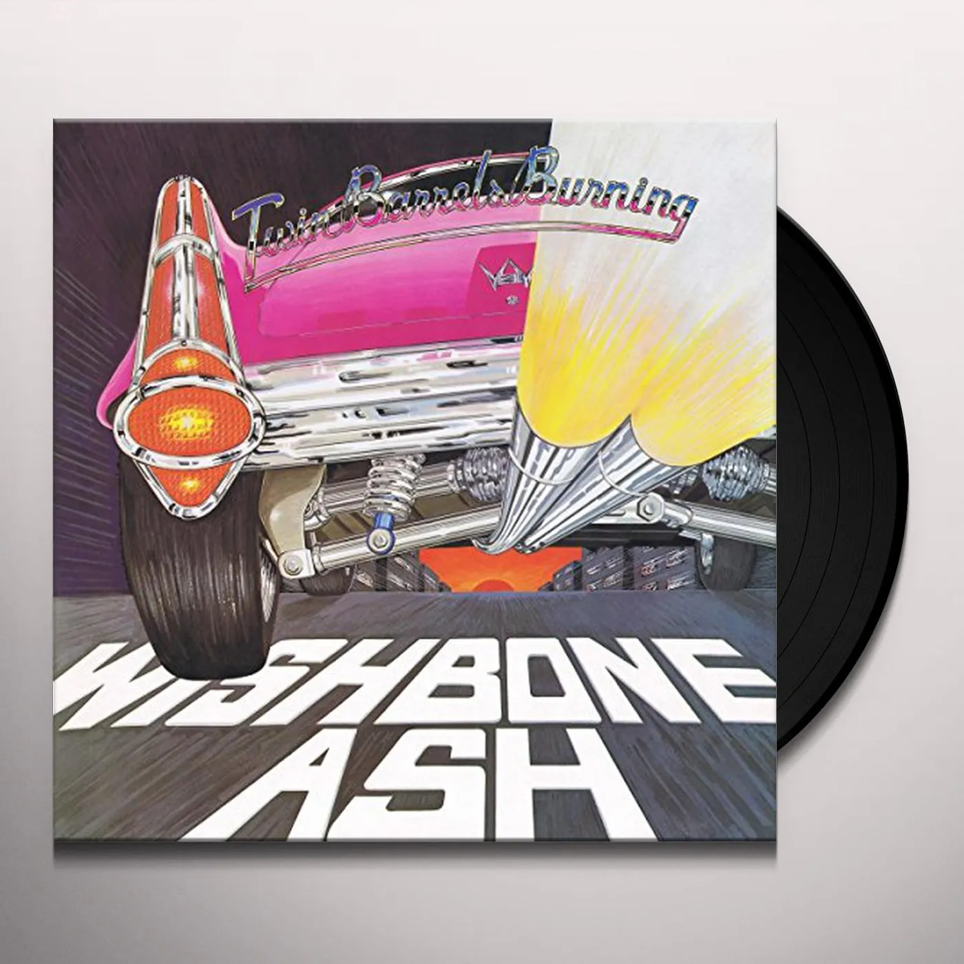 Wishbone Ash Twin Barrels Burning Vinyl Record
