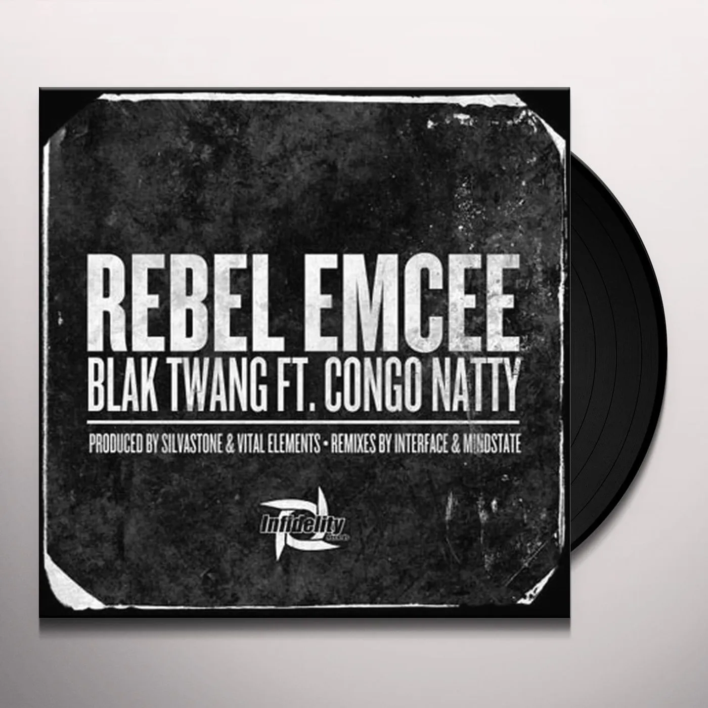 Blak Twang REBEL EMCEE Vinyl Record