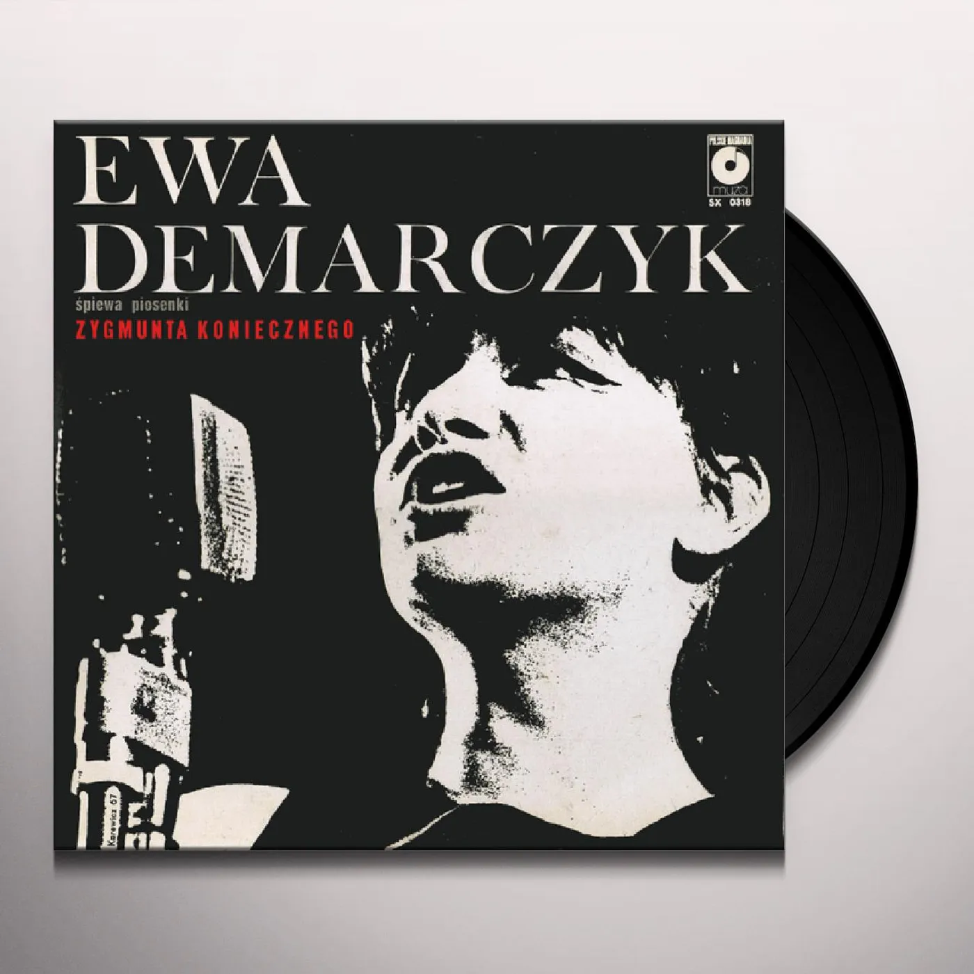 Ewa Demarczyk SPIEWA PIOSENKI ZYGMUNTA KONIECZNEGO Vinyl Record