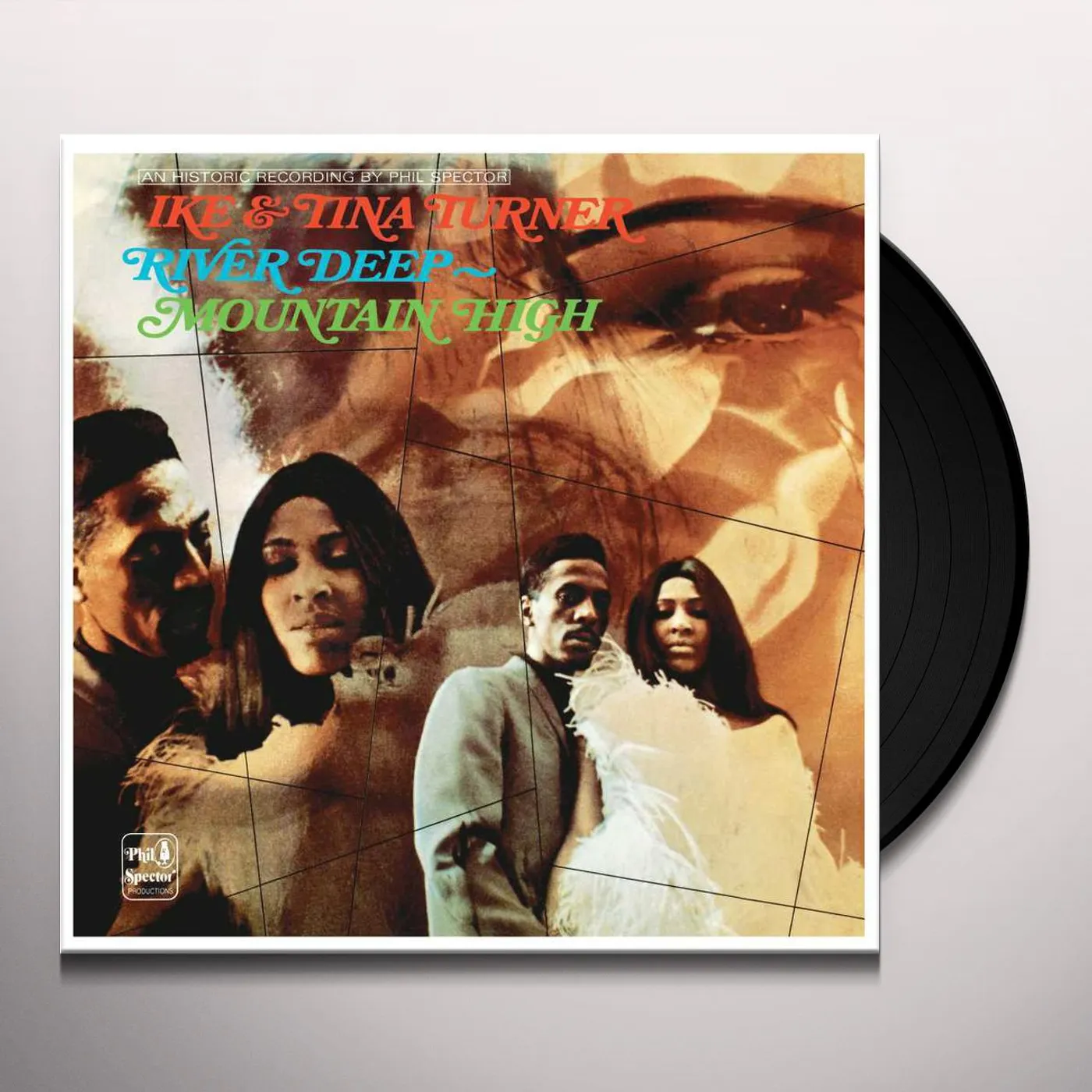 Ike & Tina Turner RIVER DEEP - MOUNTAIN HIGH Vinyl Record