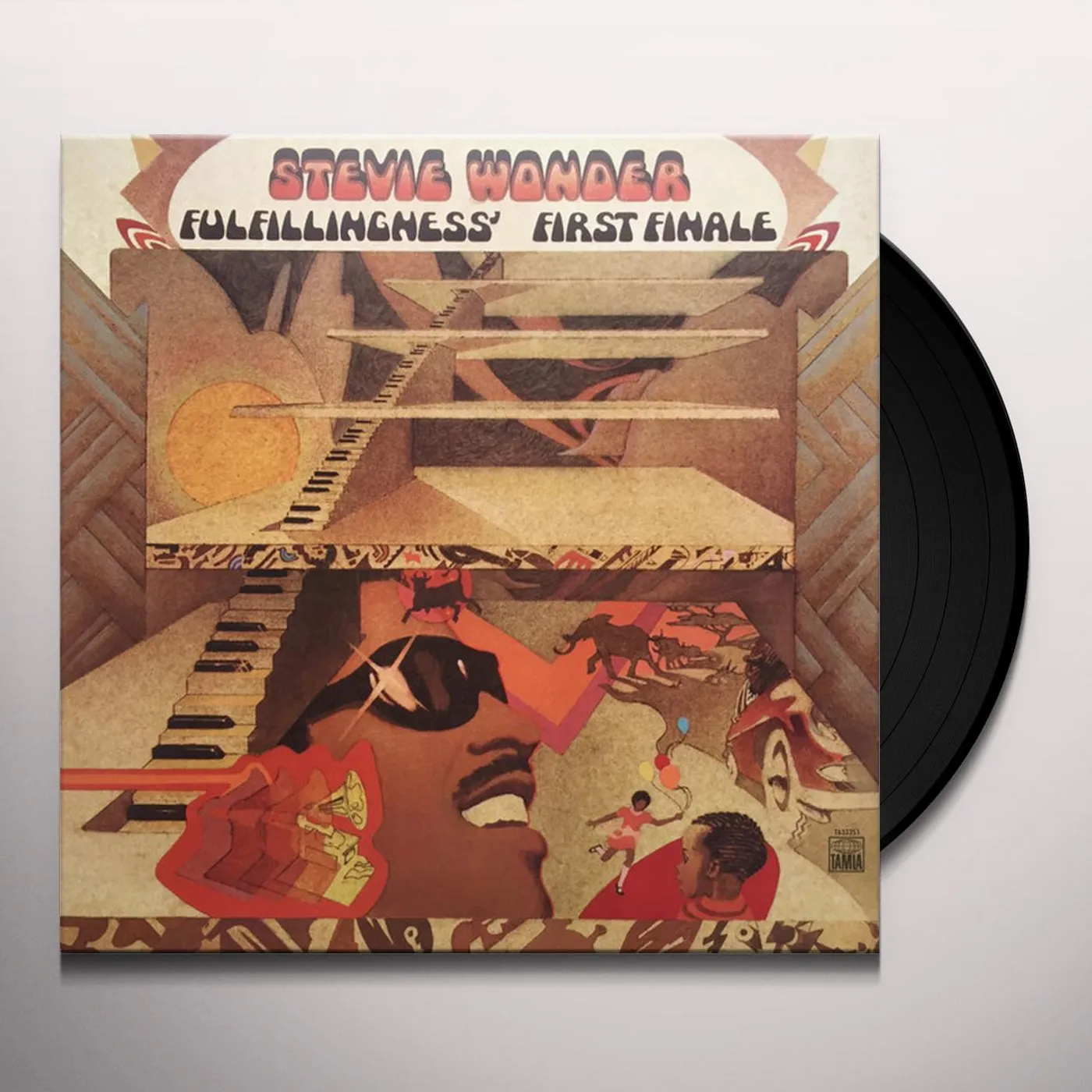 Stevie Wonder FULFILLINGNESS' FIRST FINALE Vinyl Record
