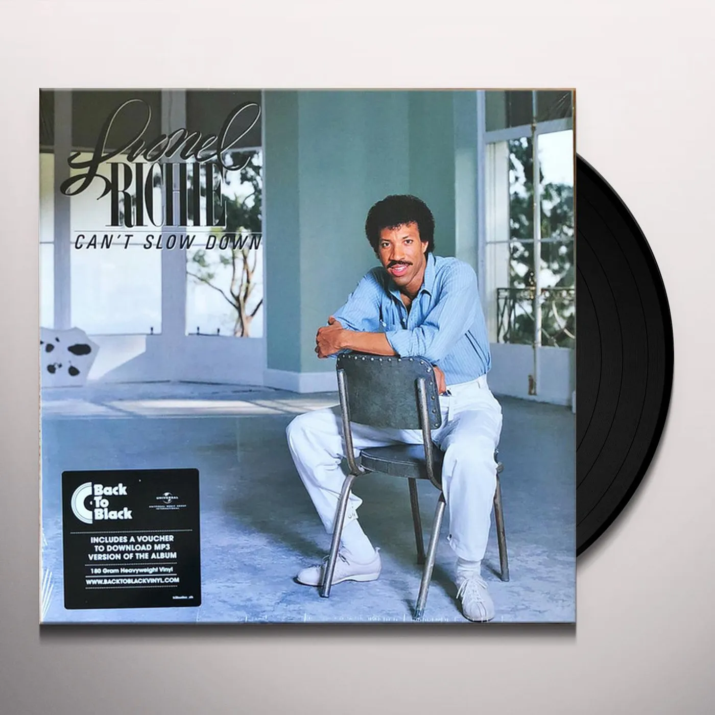 Lionel Richie CAN'T SLOW DOWN Vinyl Record