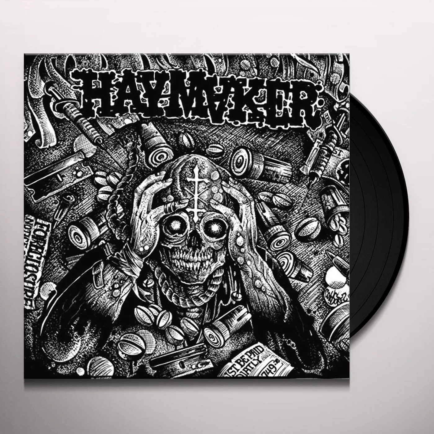 Haymaker TAXED TRACKED INOCULATED ENSLAVED Vinyl Record