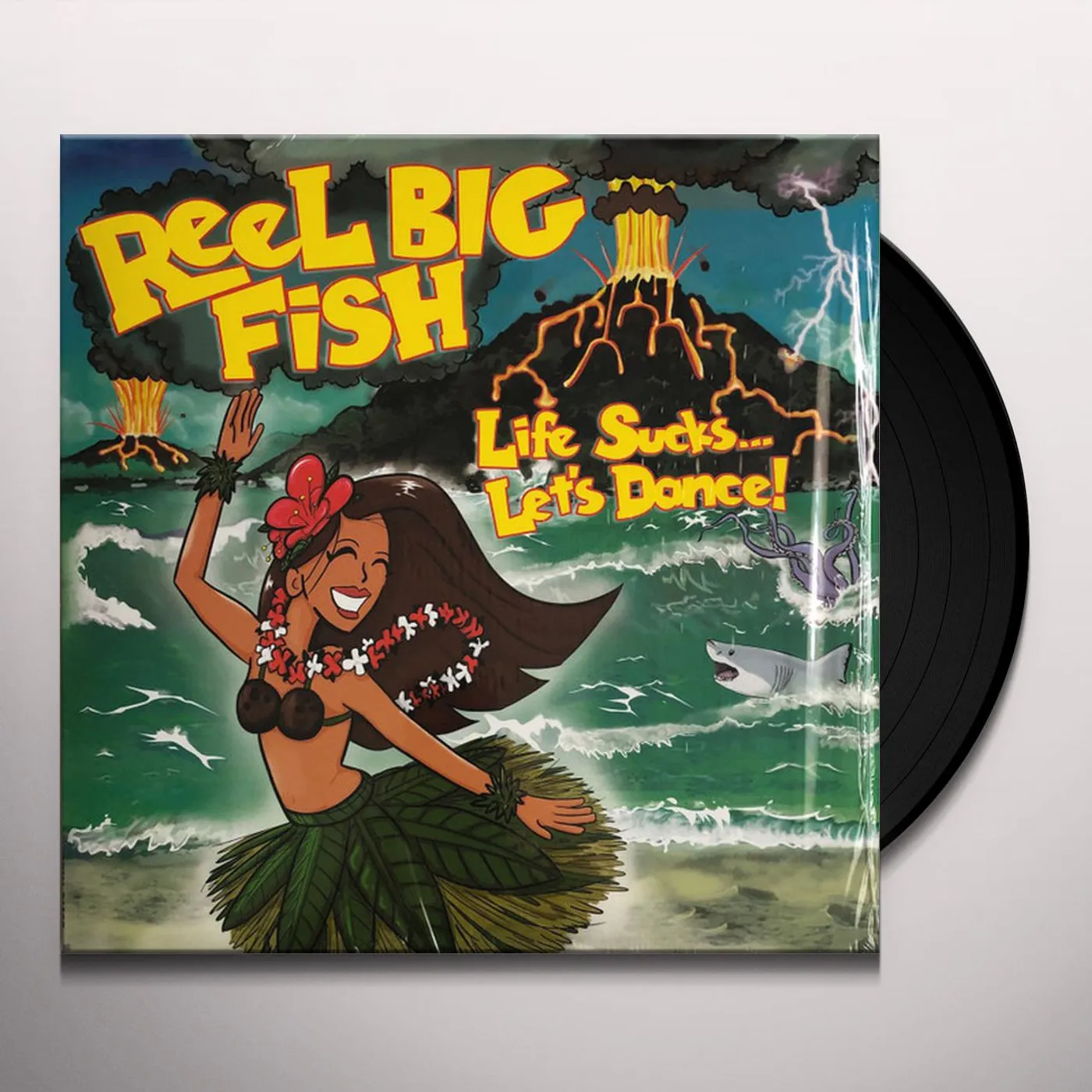 Reel Big Fish LIFE SUCKS... LET'S DANCE Vinyl Record