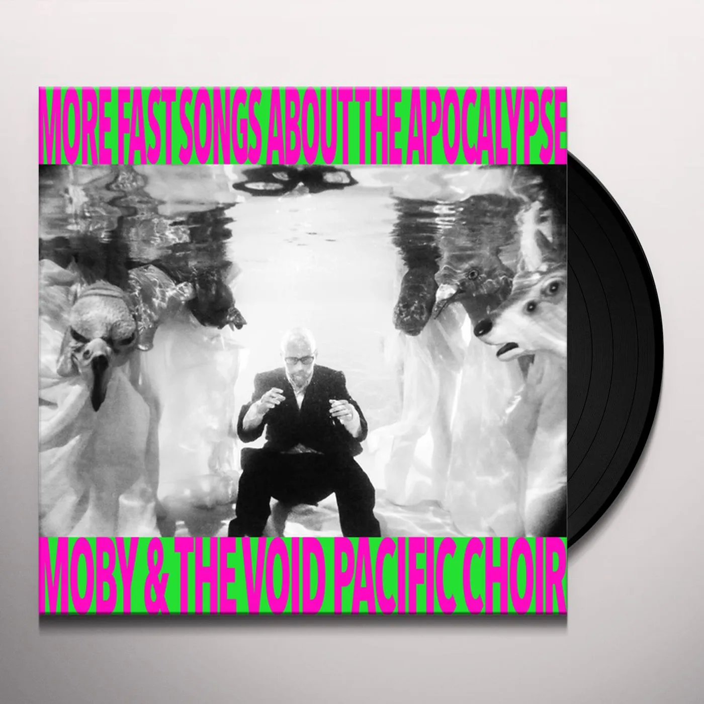 Moby More Fast Songs About the Apocalypse Vinyl Record