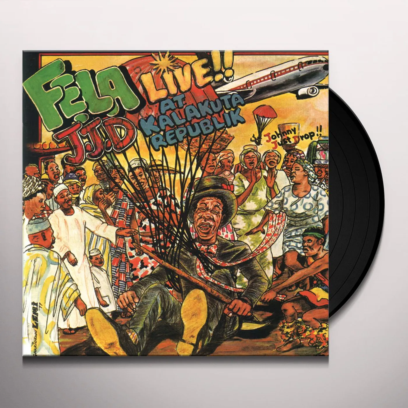 Fela Kuti J.J.D. (Johnny Just Drop) Vinyl Record
