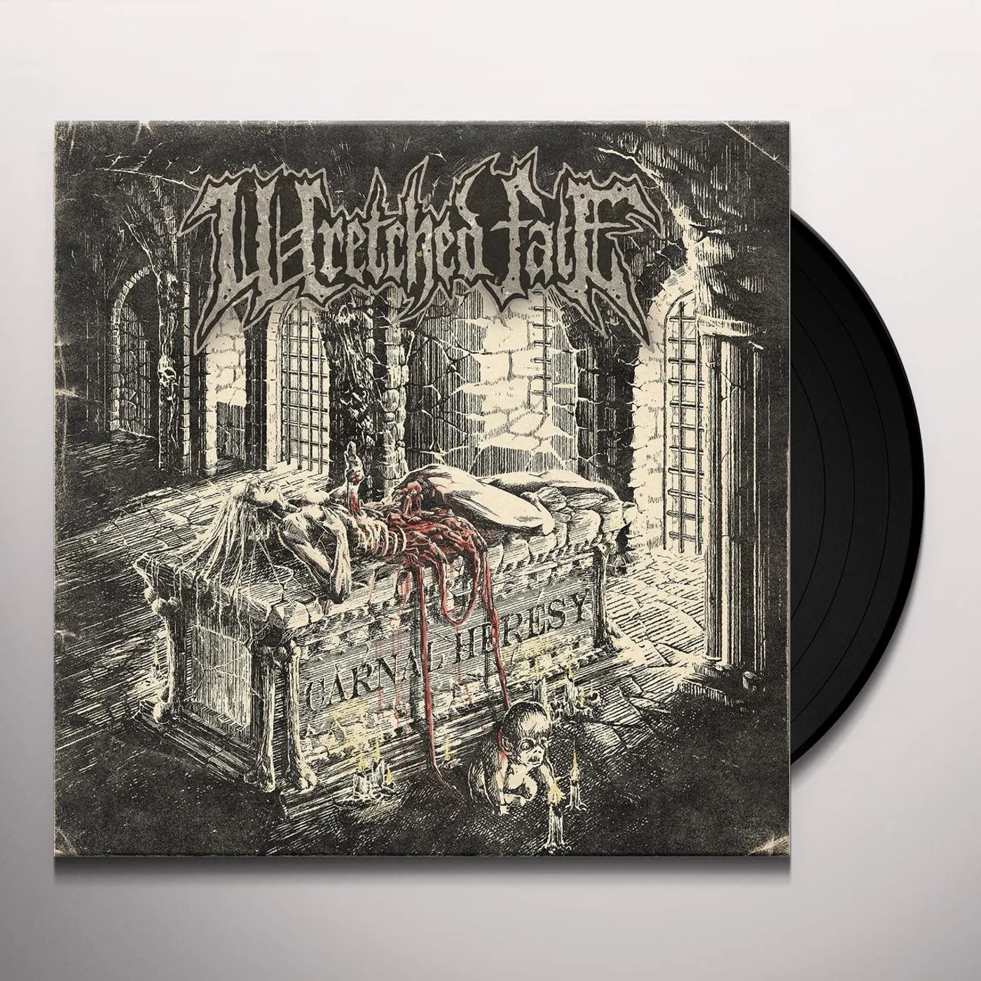 Wretched Fate CARNAL HERESY Vinyl Record