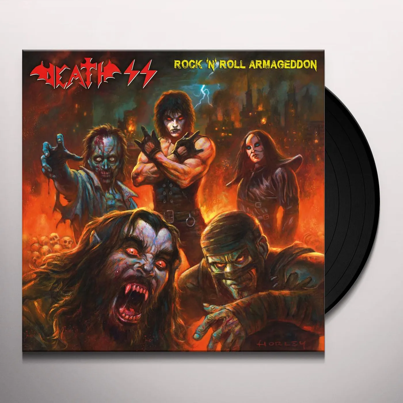 Death SS ROCK N ROLL ARMAGEDDON Vinyl Record