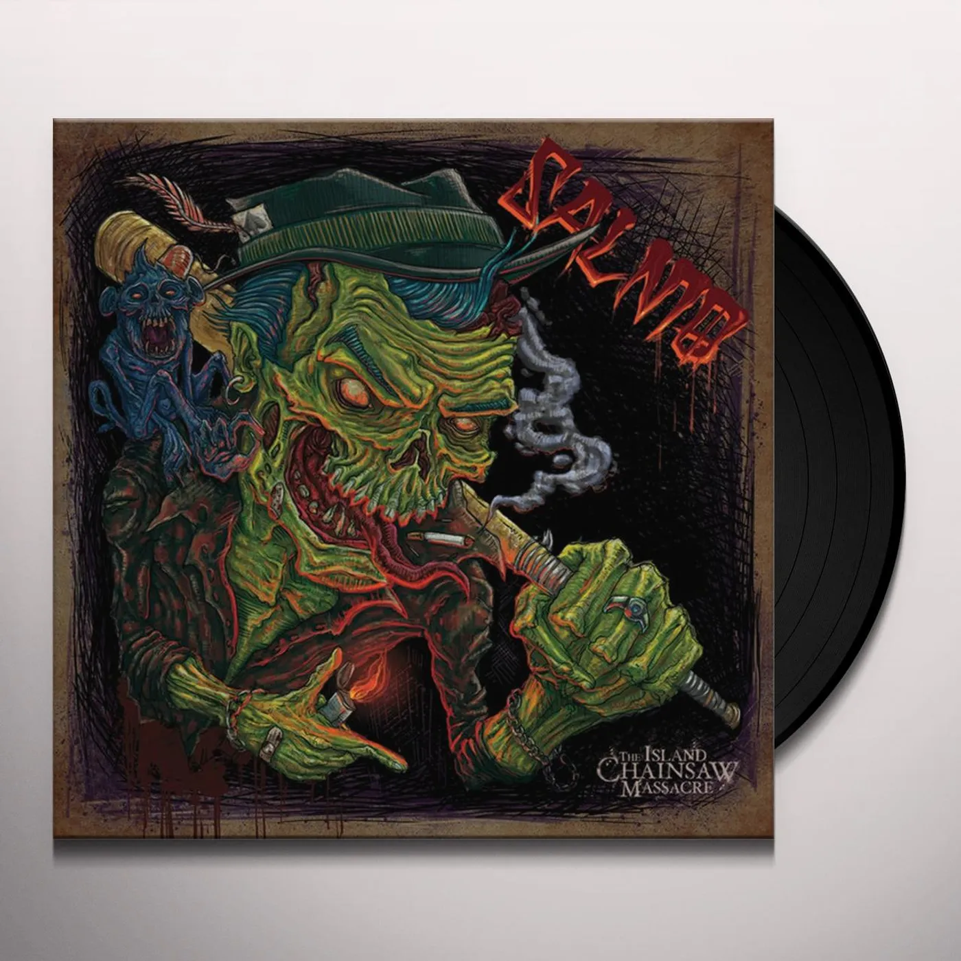 Salmo ISLAND CHAINSAW MASSACRE Vinyl Record