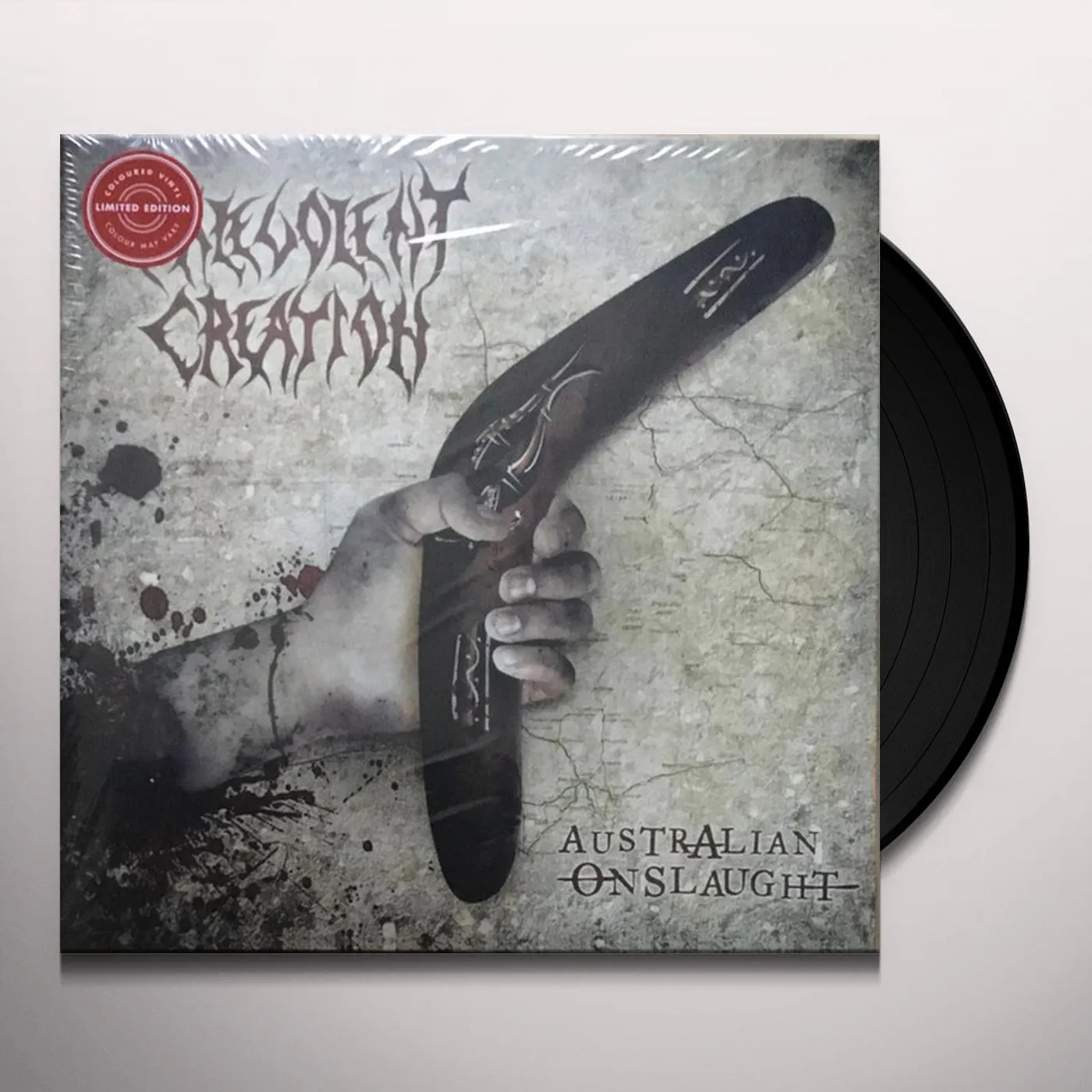 Malevolent Creation AUSTRALIAN ONSLAUGHT Vinyl Record