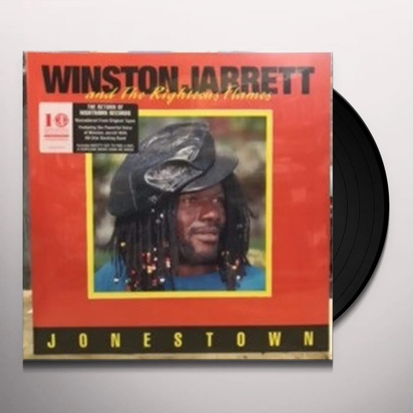 Winston Jarrett & The Righteous Flames JONESTOWN Vinyl Record