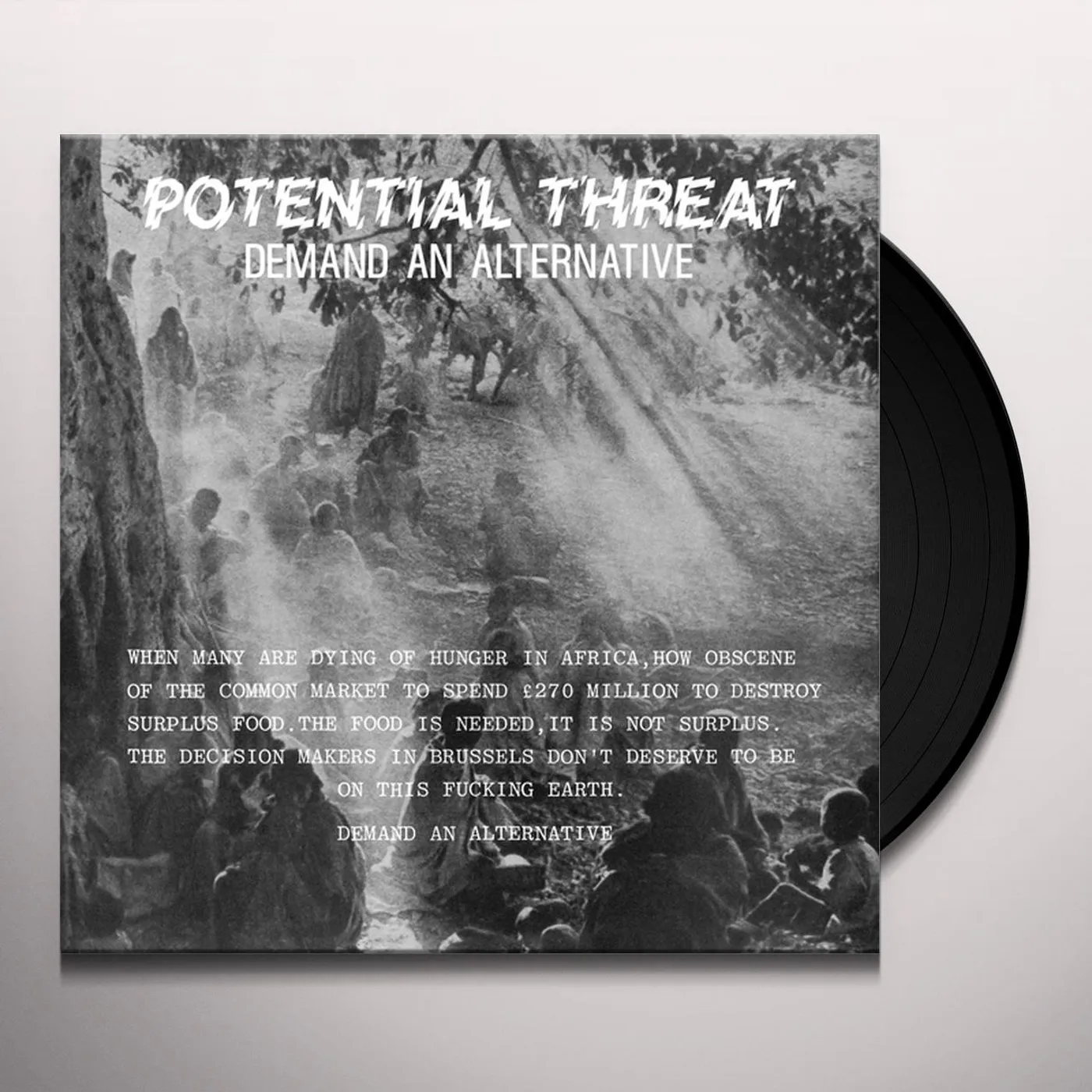 Potential Threat Demand An Alternative Vinyl Record