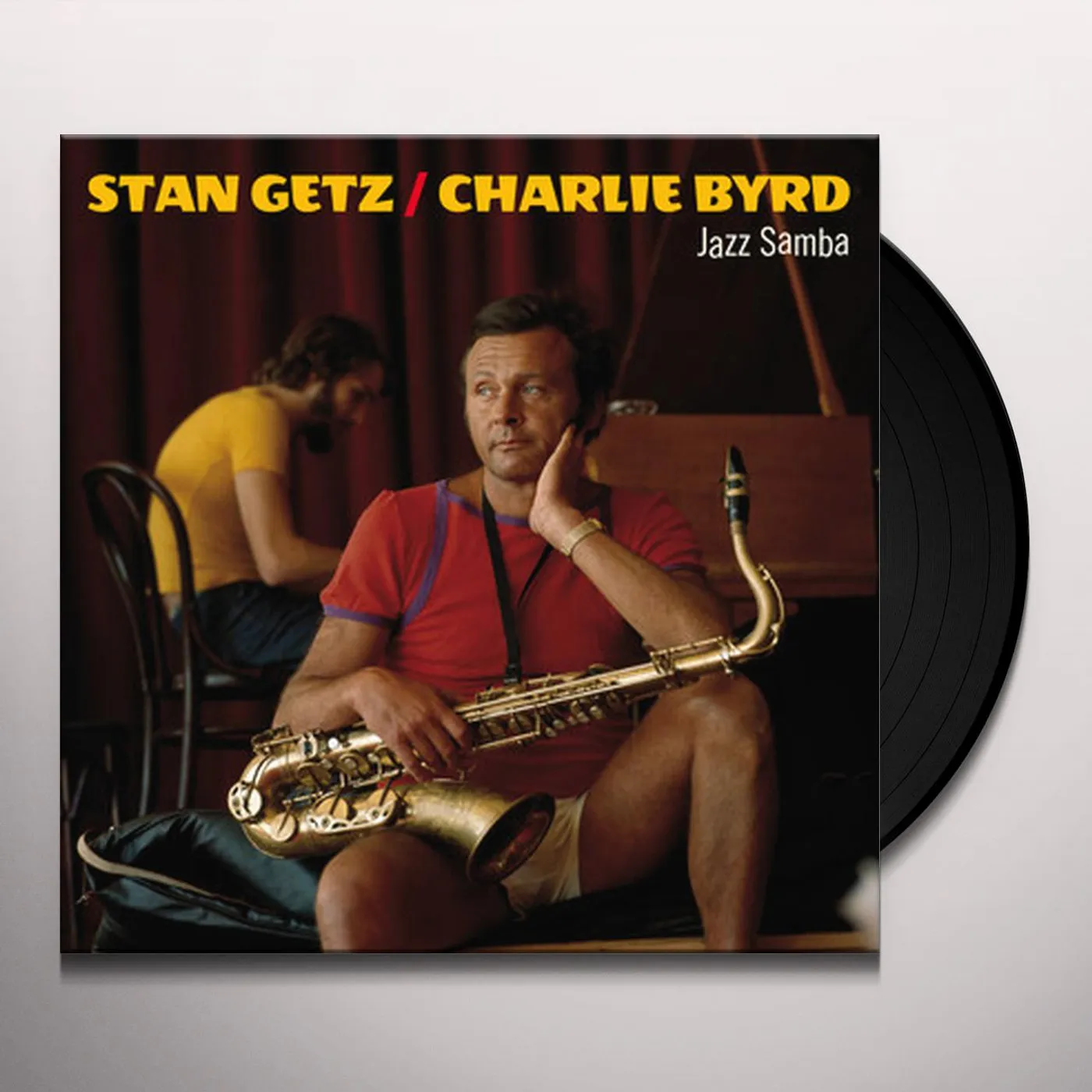 Stan Getz & Charlie Byrd JAZZ SAMBA (ORANGE VINYL) Vinyl Record
