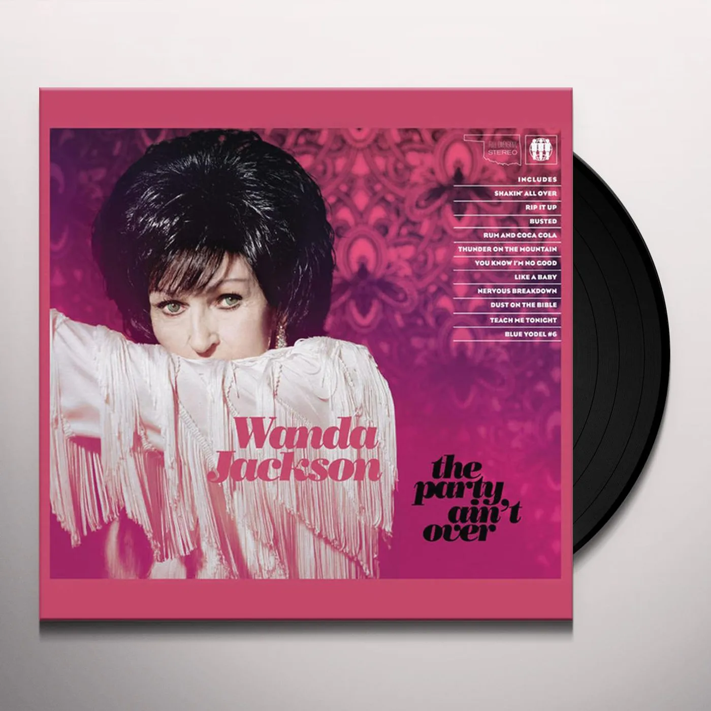 Wanda Jackson PARTY AIN'T OVER Vinyl Record