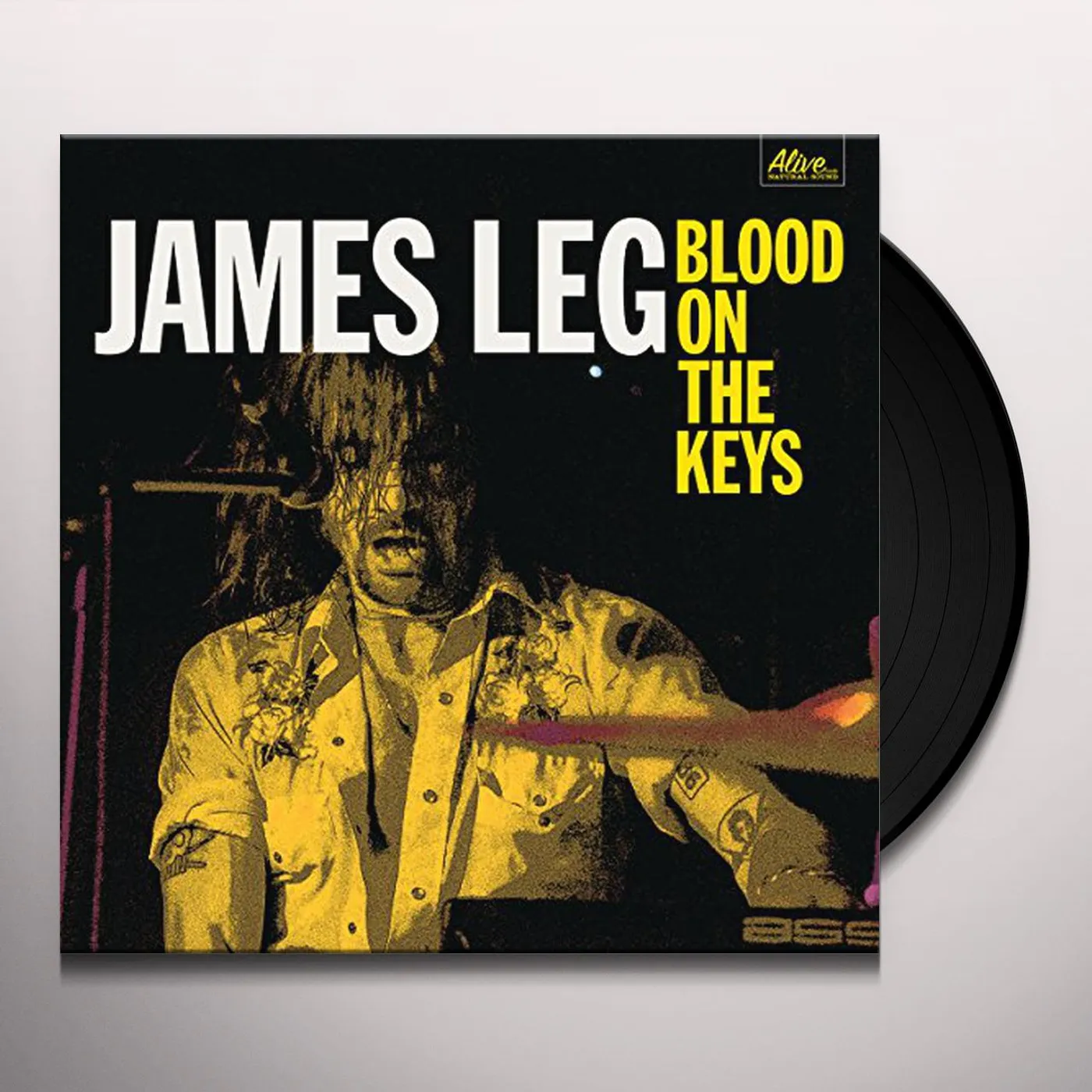 James Leg Blood On The Keys Vinyl Record