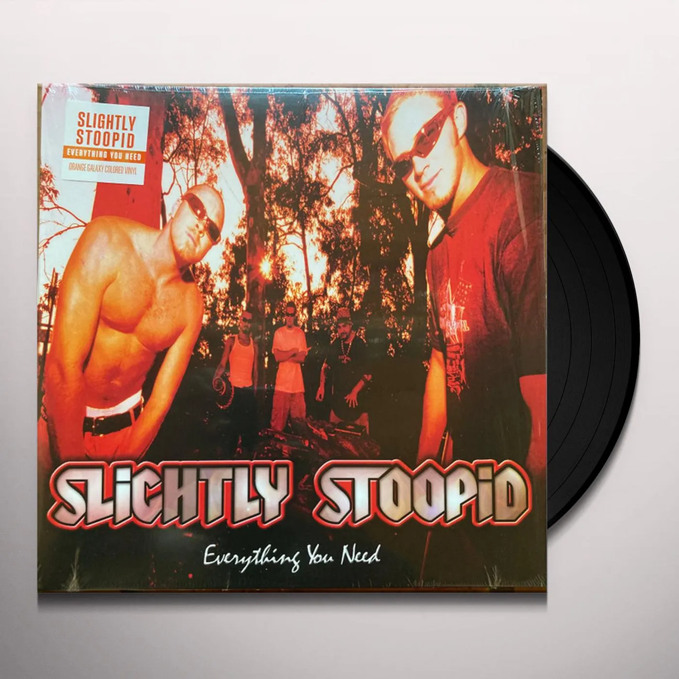 Slightly Stoopid EVERYTHING YOU NEED (ORANGE & YELLOW GALAXY VINYL) Vinyl Record