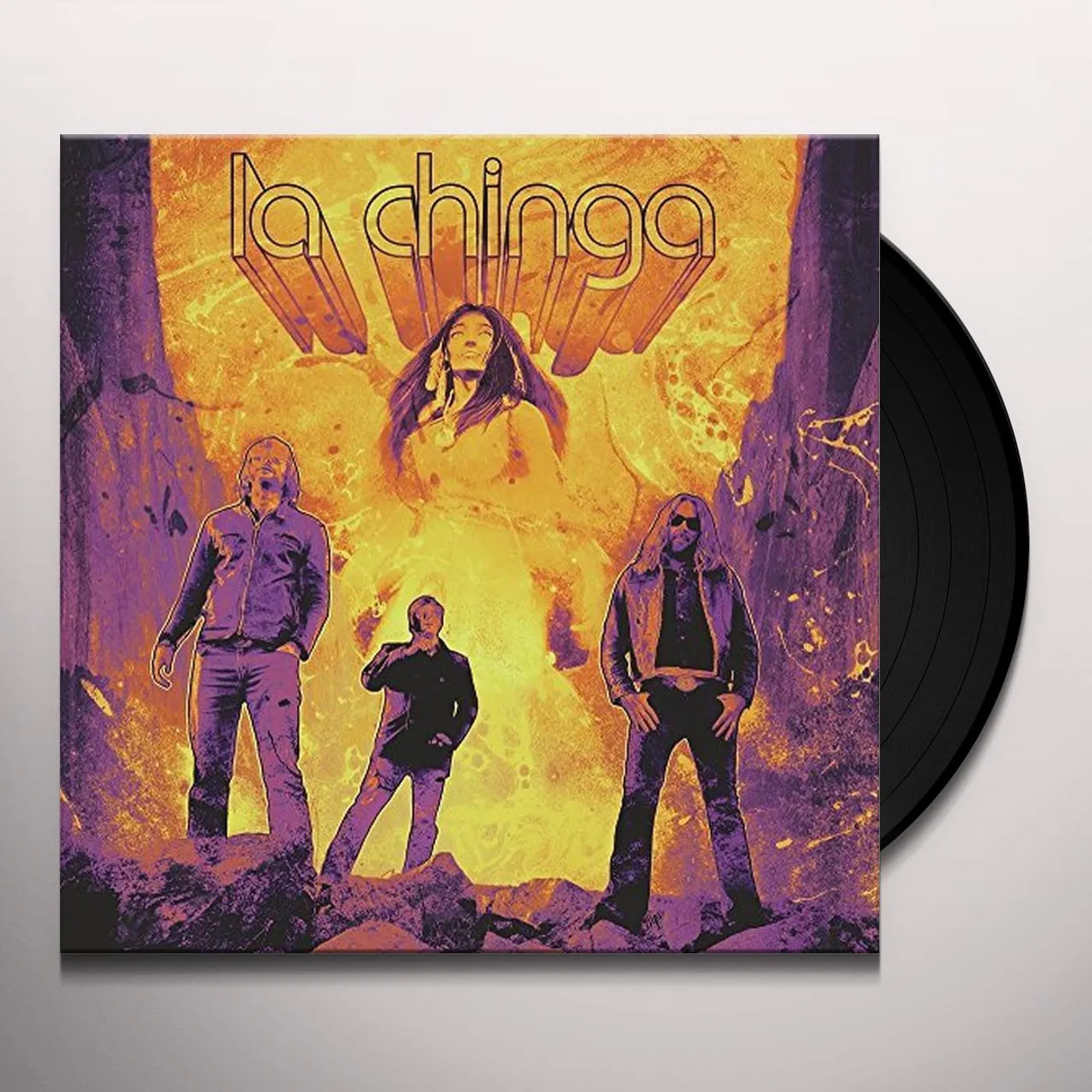 Demonauta Caminando en la Luna Vinyl Record